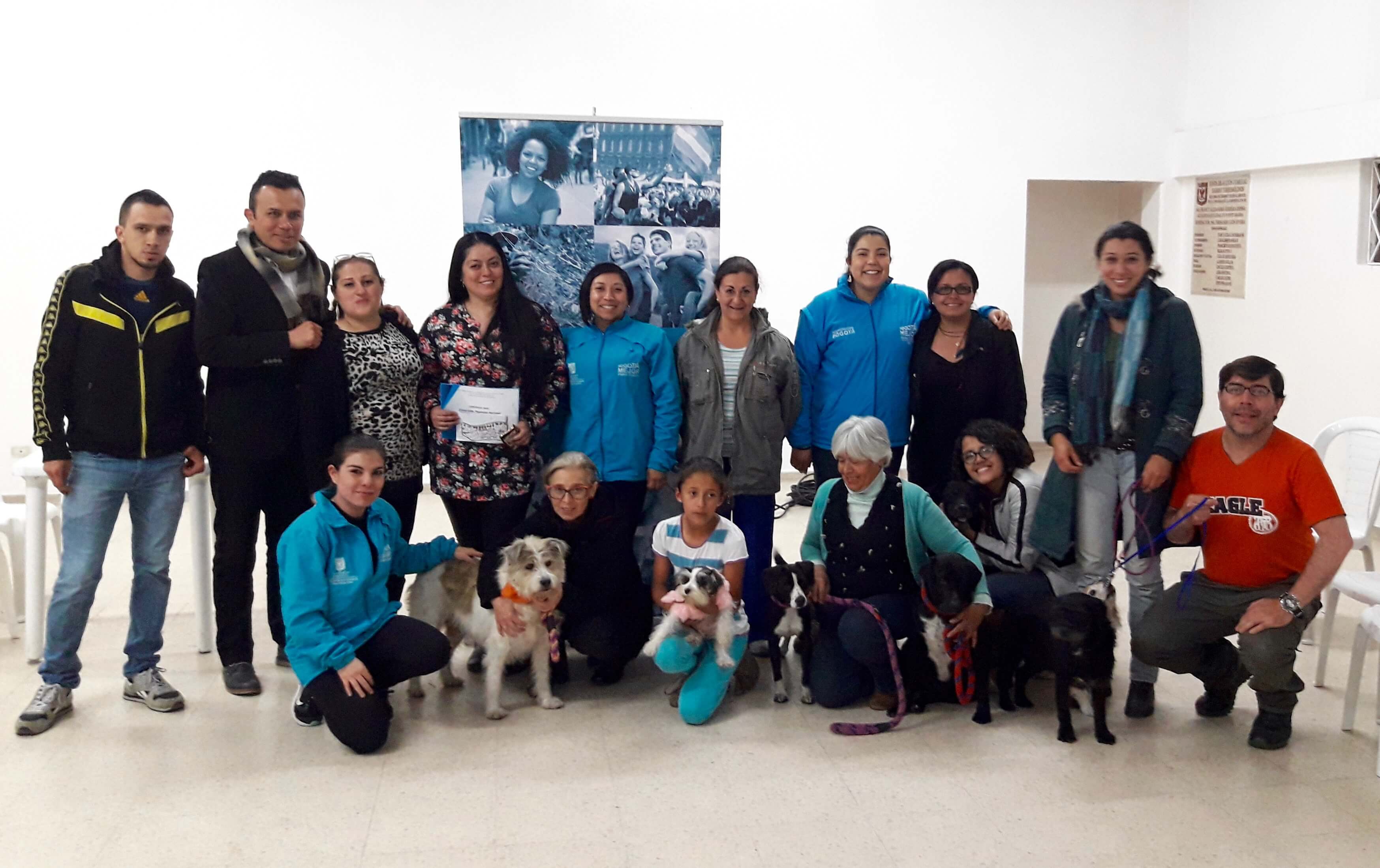 Participación Bogotá finaliza curso sobre participación para la protección y bienestar animal en Puente Aranda 