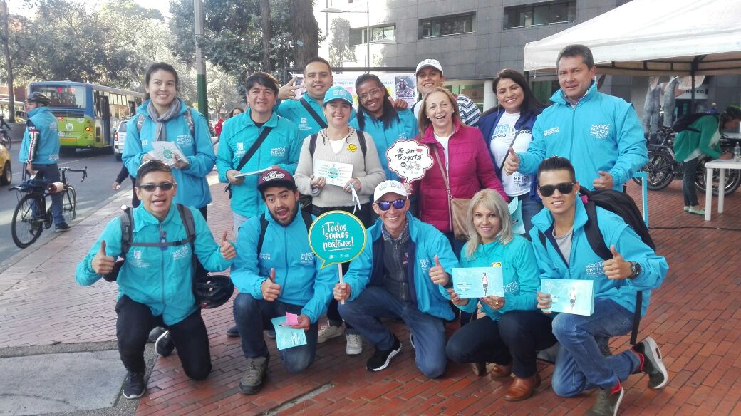 Participación Bogotá impulsará la movilidad peatonal en el Día sin Carro y Sin Moto