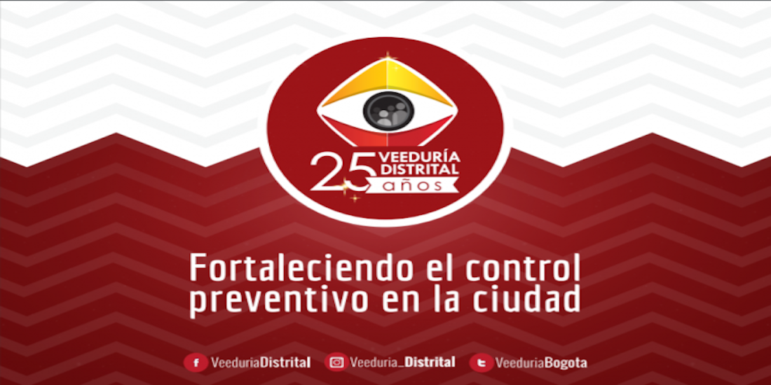 Veeduría Distrital Cumple 25 Años Fortaleciendo El Control Preventivo En Bogotá