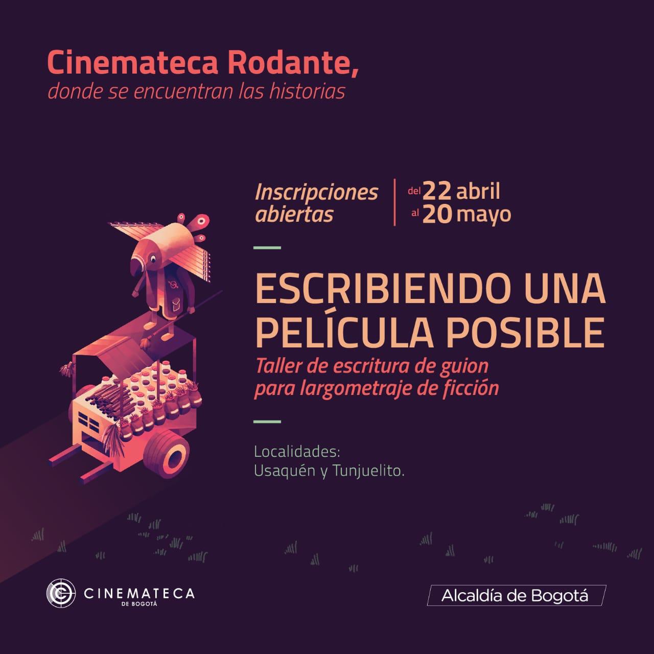 Saque su talento creativo y participe de la ‘Cinemateca Rodante 2019’