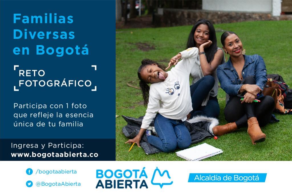 Participe del Reto Fotográfico ‘Familias Diversas en Bogotá’