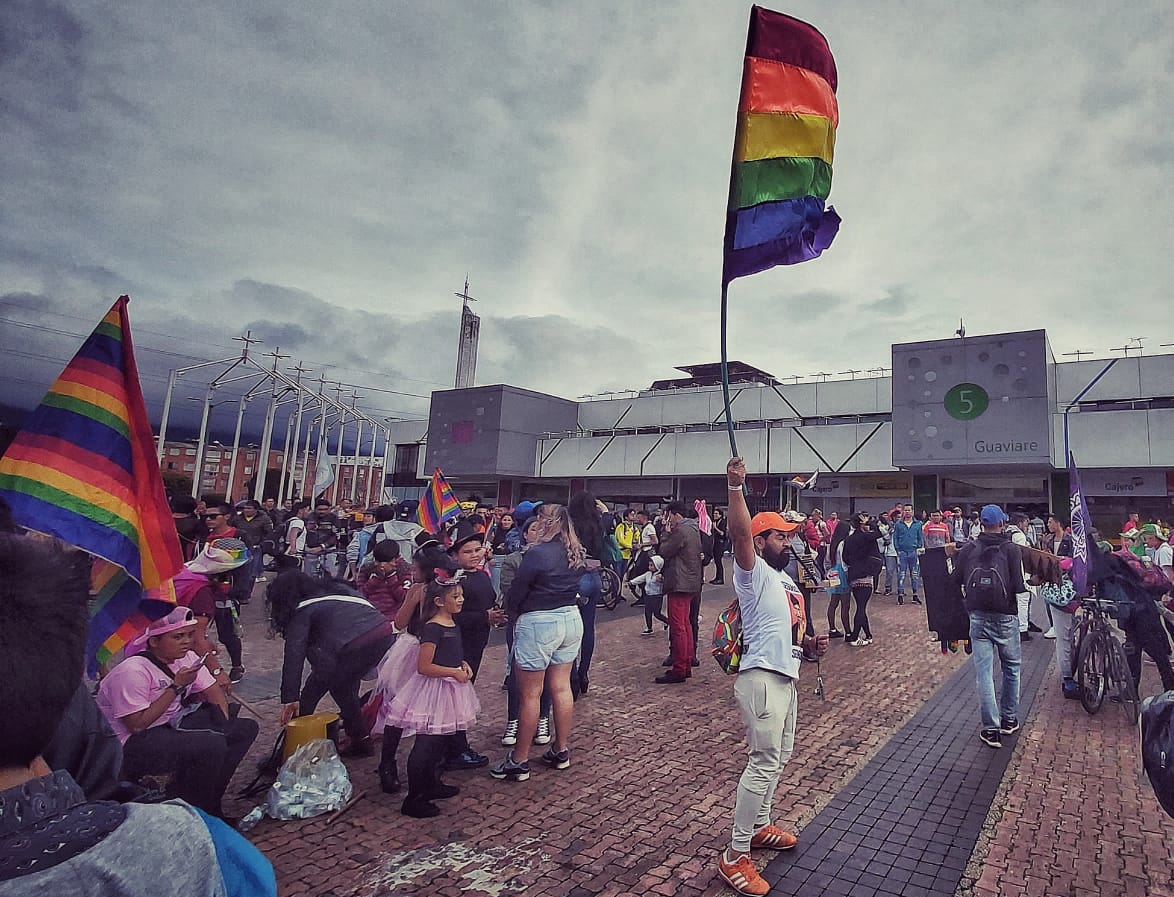 El sur de la ciudad marchó bajo el lema “Amamos la Diversidad sin Fronteras"