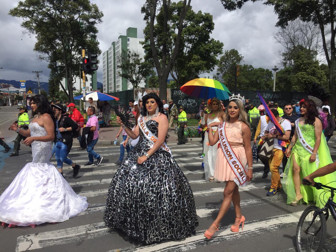 El sur de la ciudad marchó bajo el lema “Amamos la Diversidad sin Fronteras"