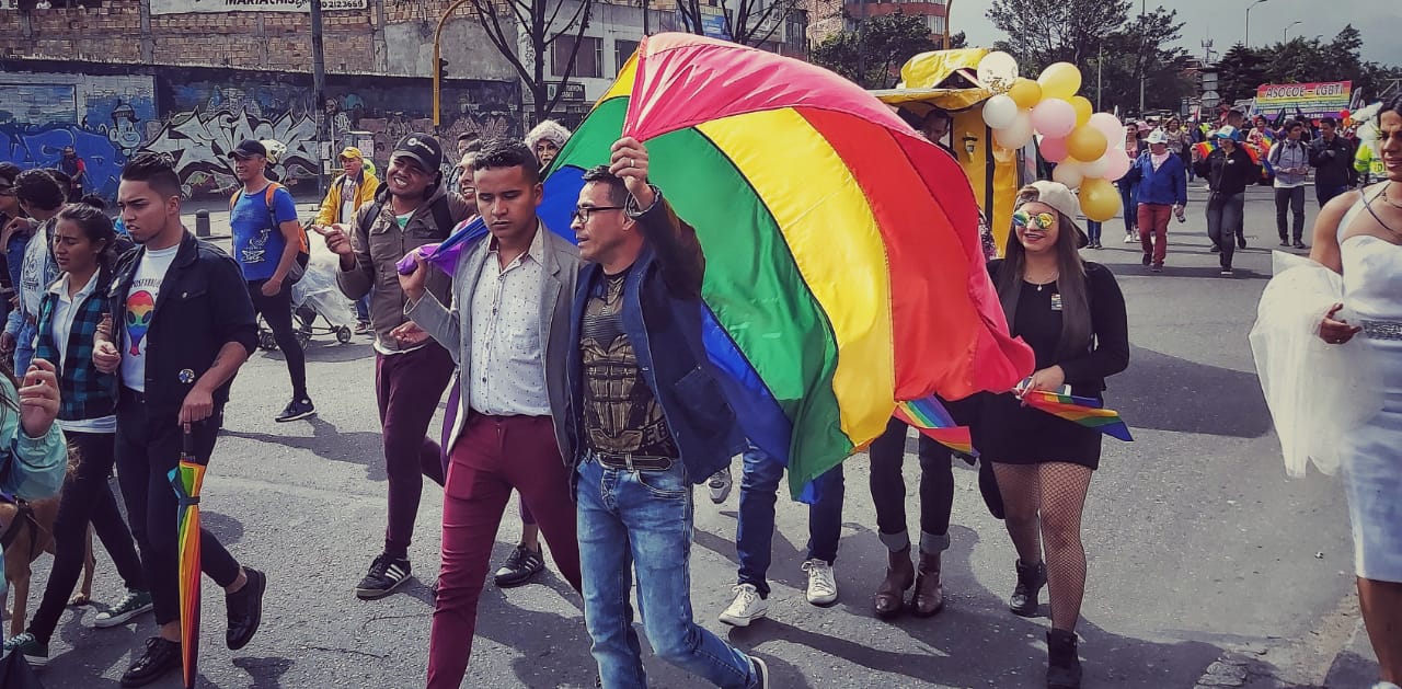 El sur de la ciudad marchó bajo el lema “Amamos la Diversidad sin Fronteras"