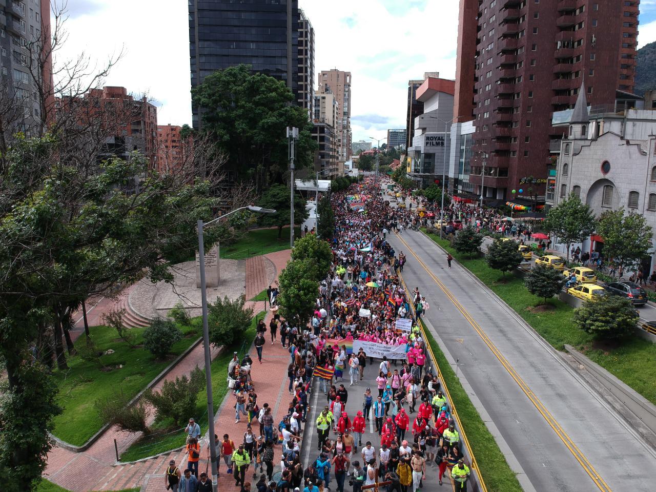 Más de 90.000 personas marcharon por una ciudad libre de discriminación