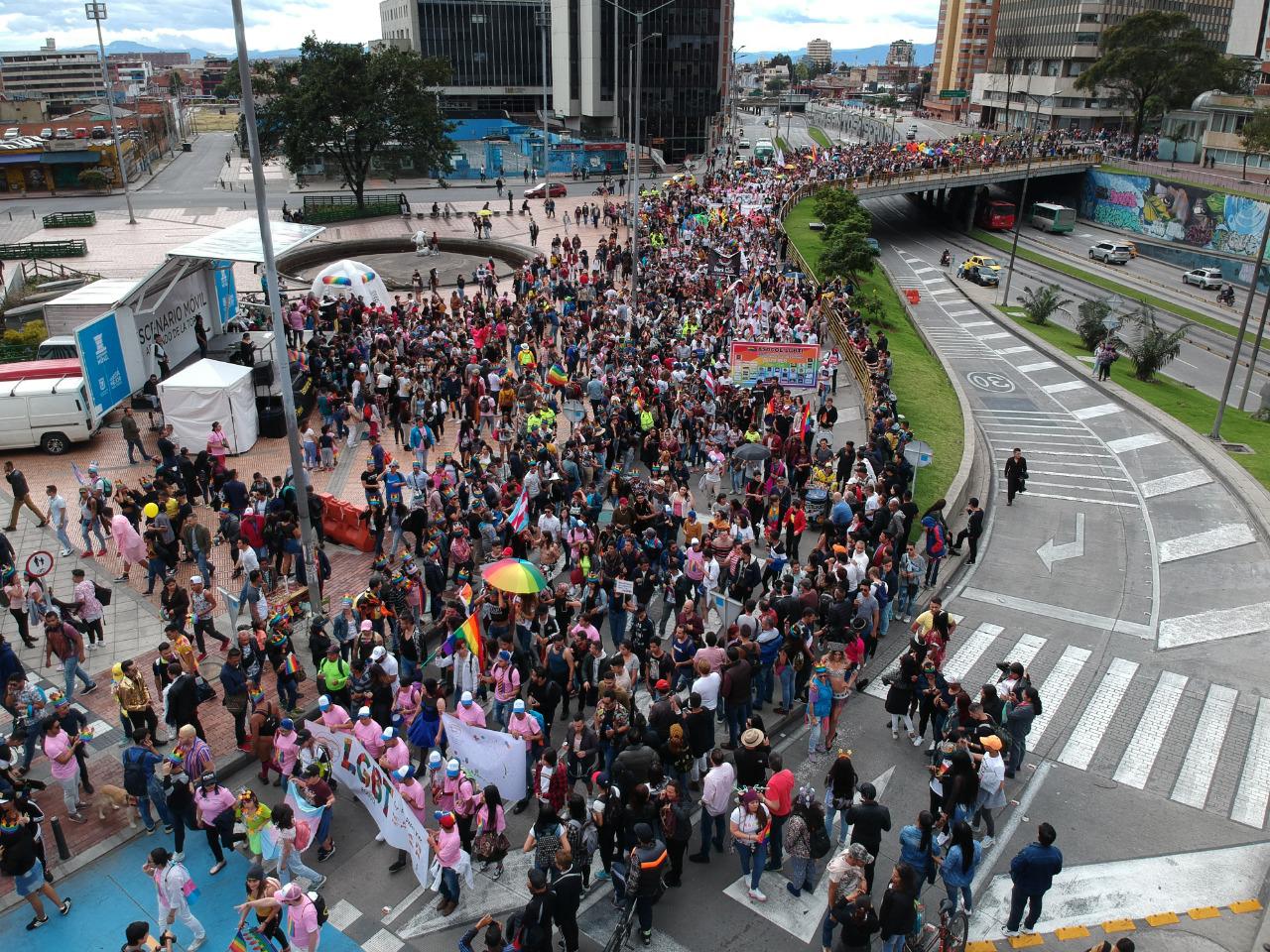 Más de 90.000 personas marcharon por una ciudad libre de discriminación