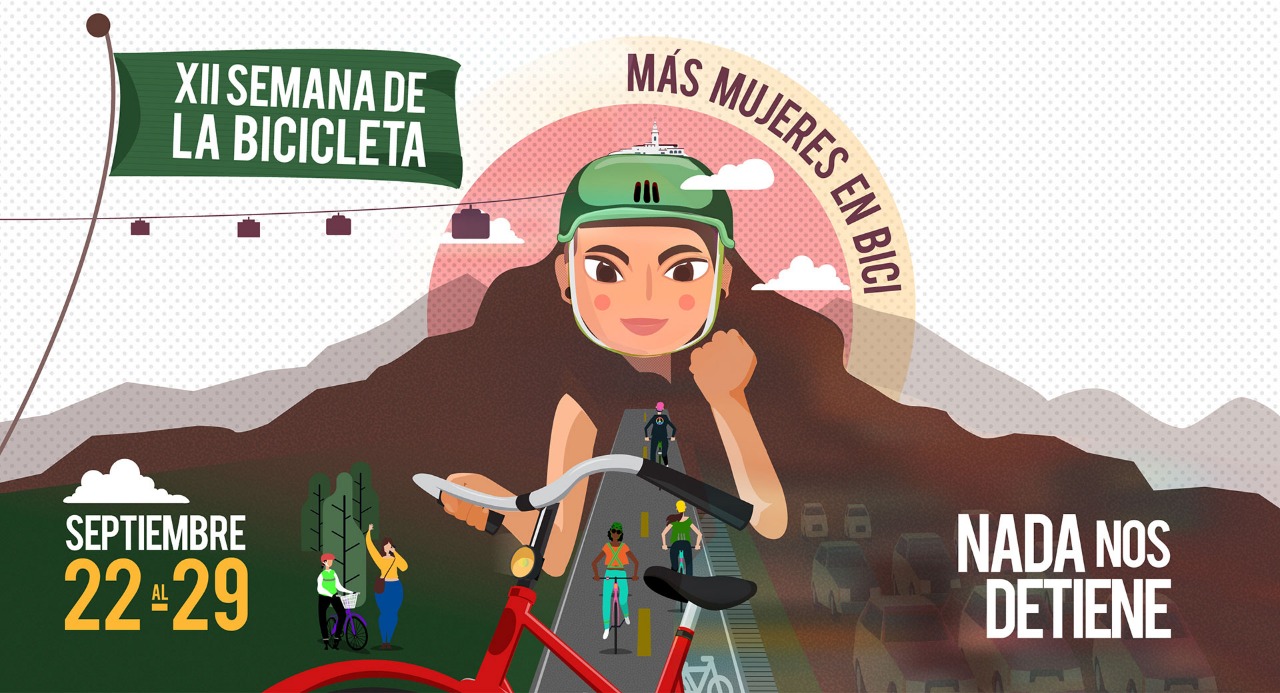 ‘Más mujeres en bici’, el propósito de la XII semana de la bicicleta de Bogotá