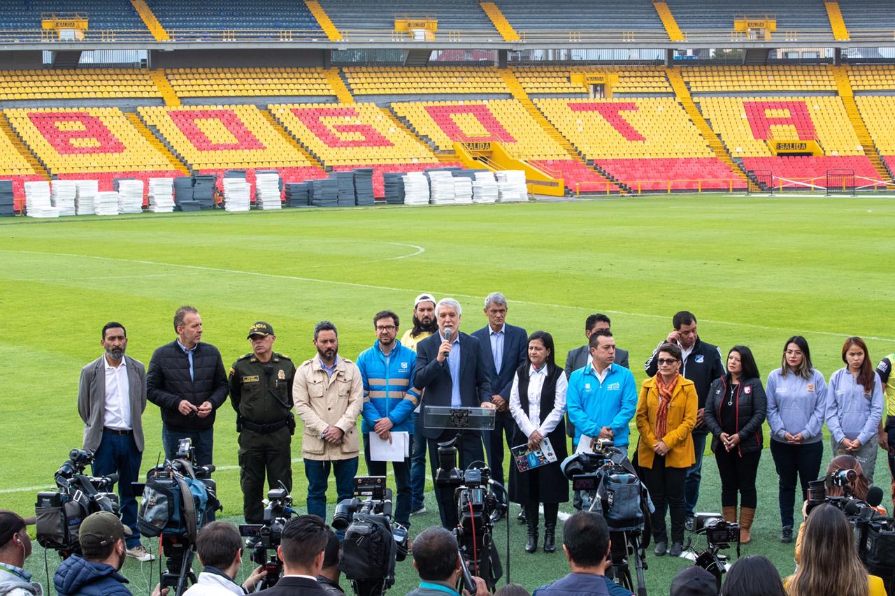 Por primera vez en la historia, Bogotá cuenta con un Protocolo de Seguridad y Convivencia en el fútbol