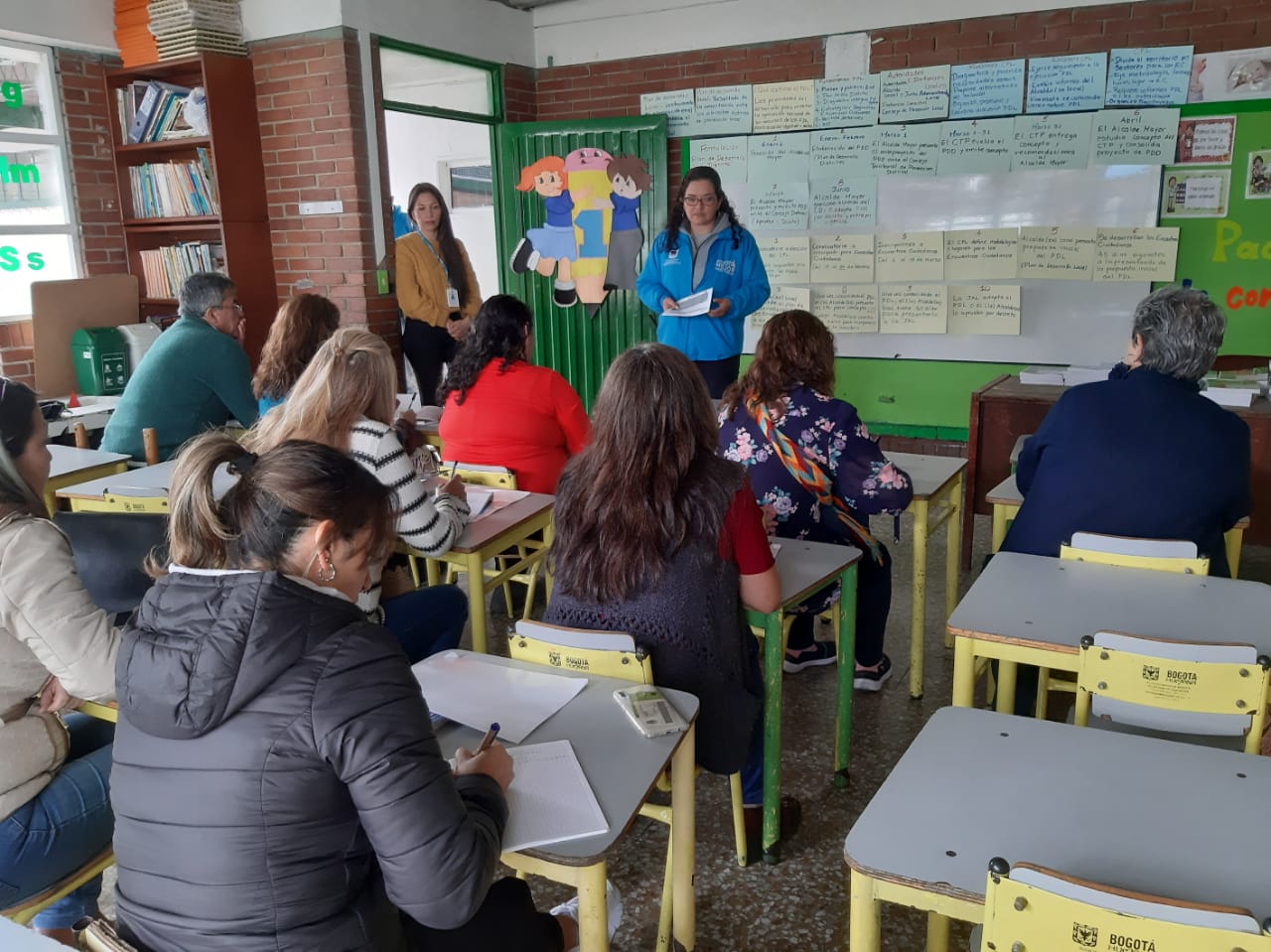 Jornada de formación para la participación incidente en Puente Aranda