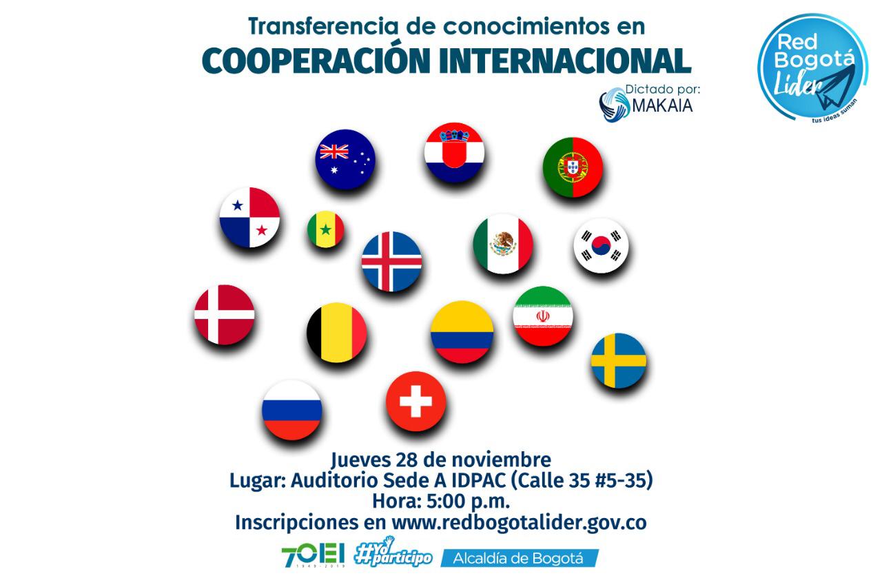 Inscríbase a la Transferencia de Conocimientos en Cooperación Internacional