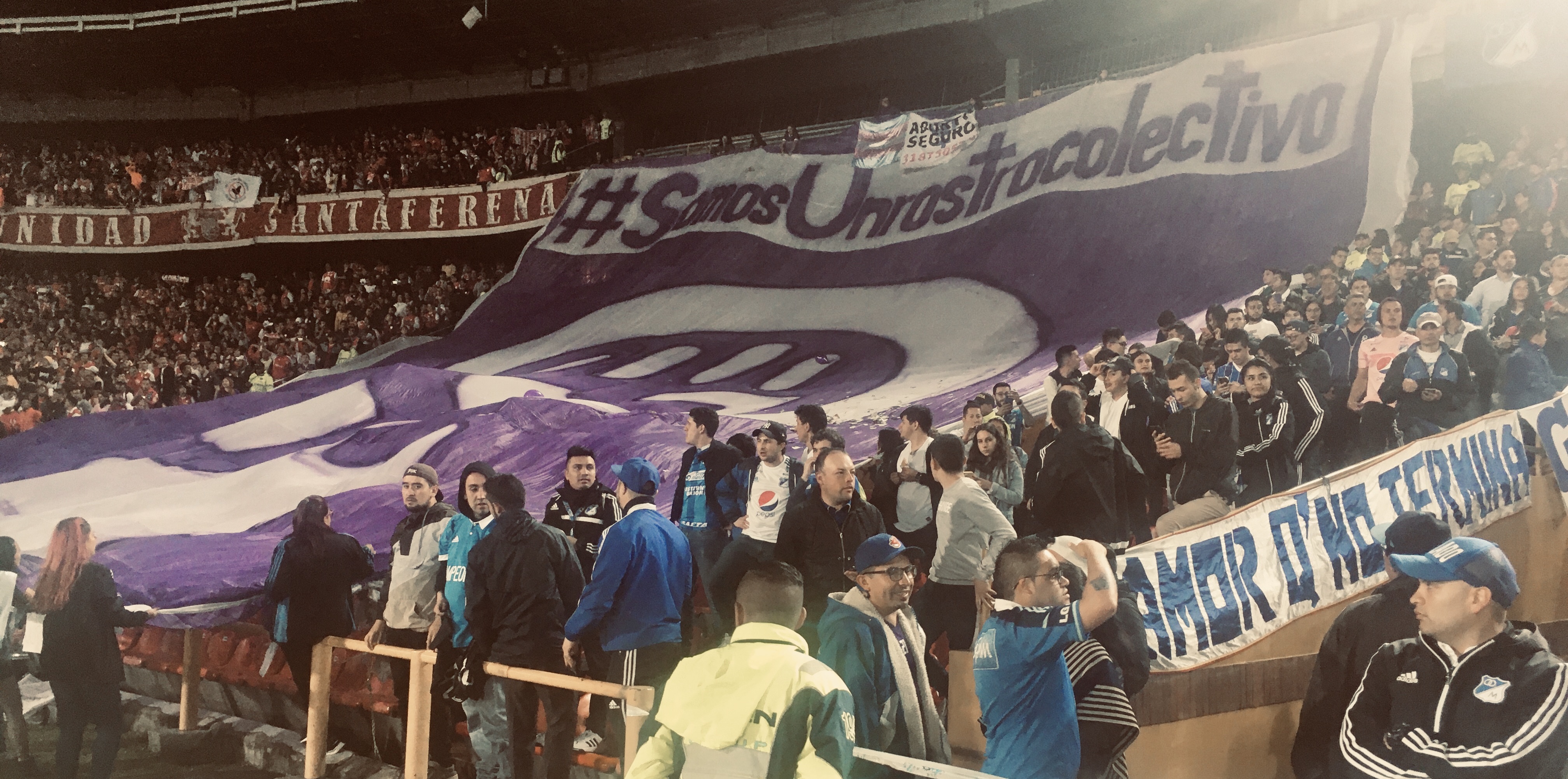 El clásico se vistió de morado