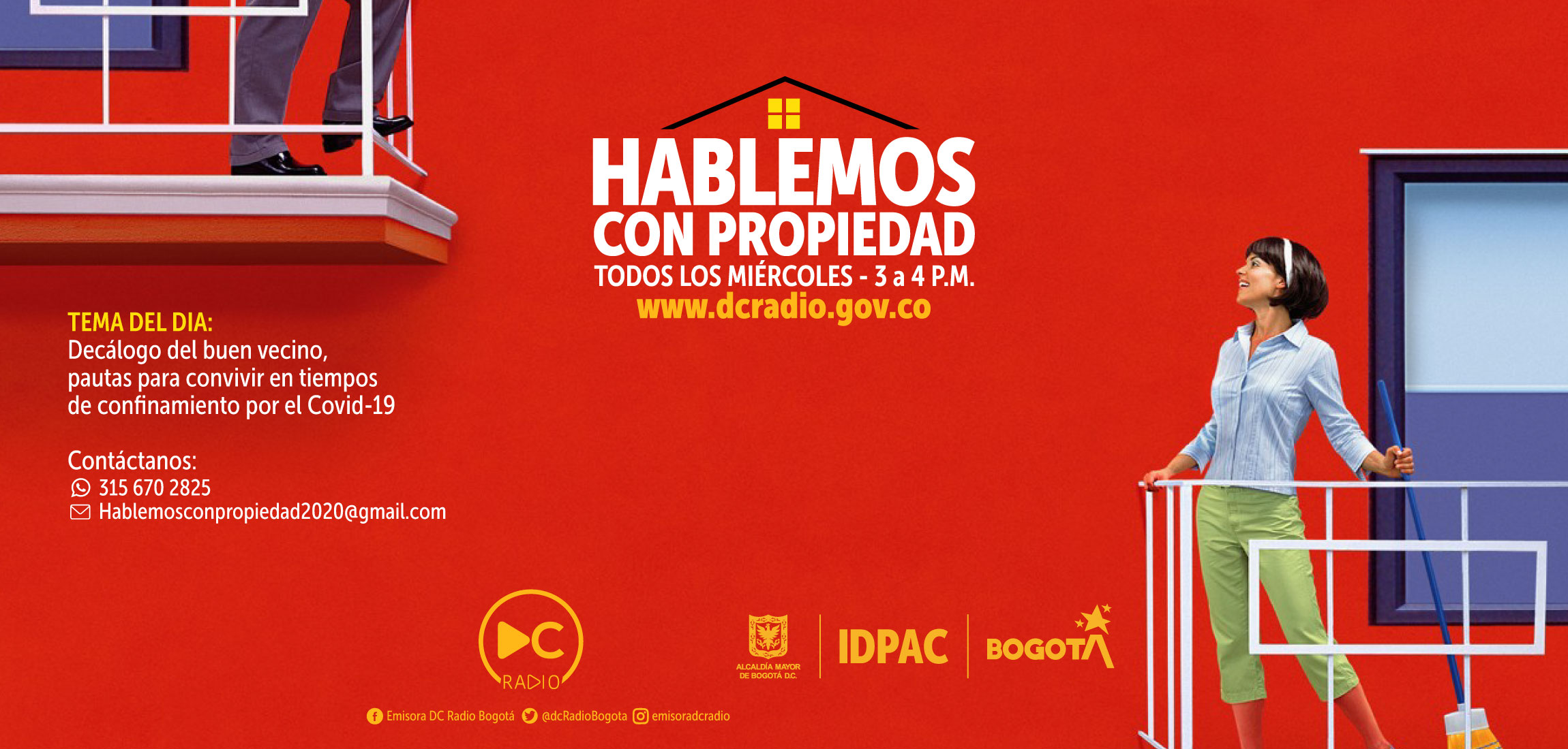 ‘Hablemos con Propiedad’: el programa sobre propiedad horizontal en DC Radio