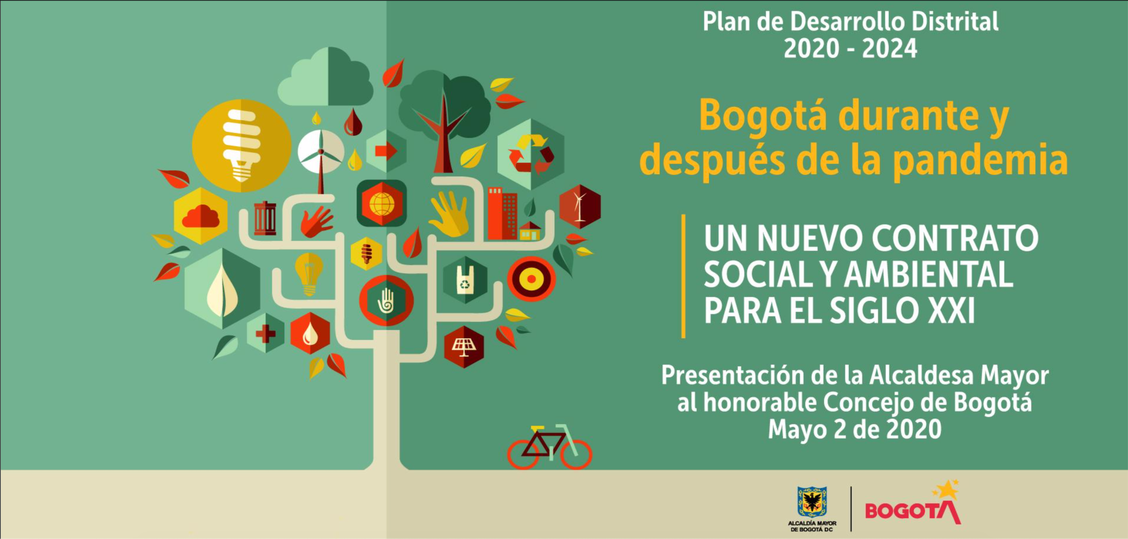 Descarga la presentación del Plan de Desarrollo Distrital 2020-2024