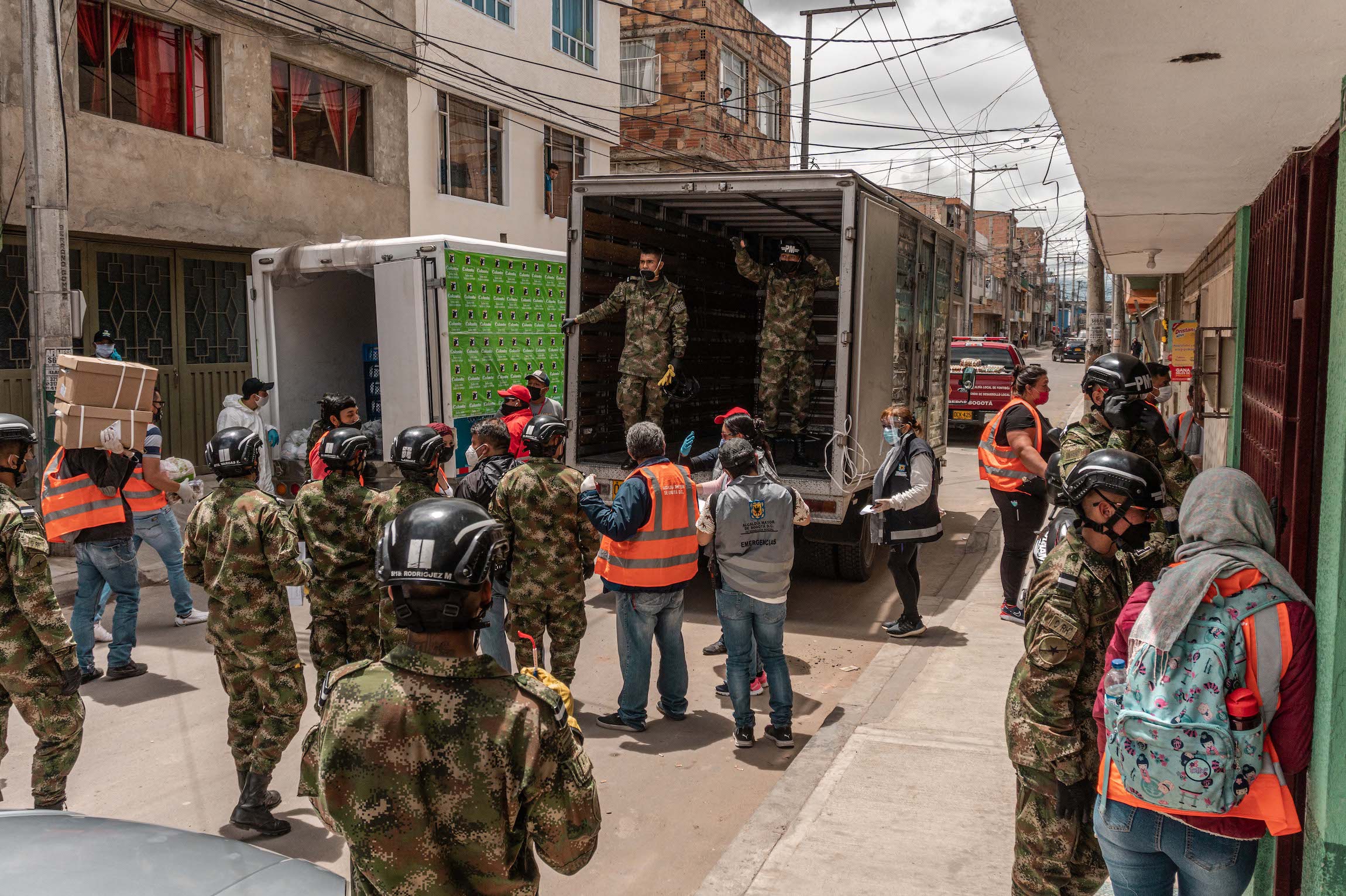 Unidos por Fontibón a través de Bogotá Solidaria en Casa