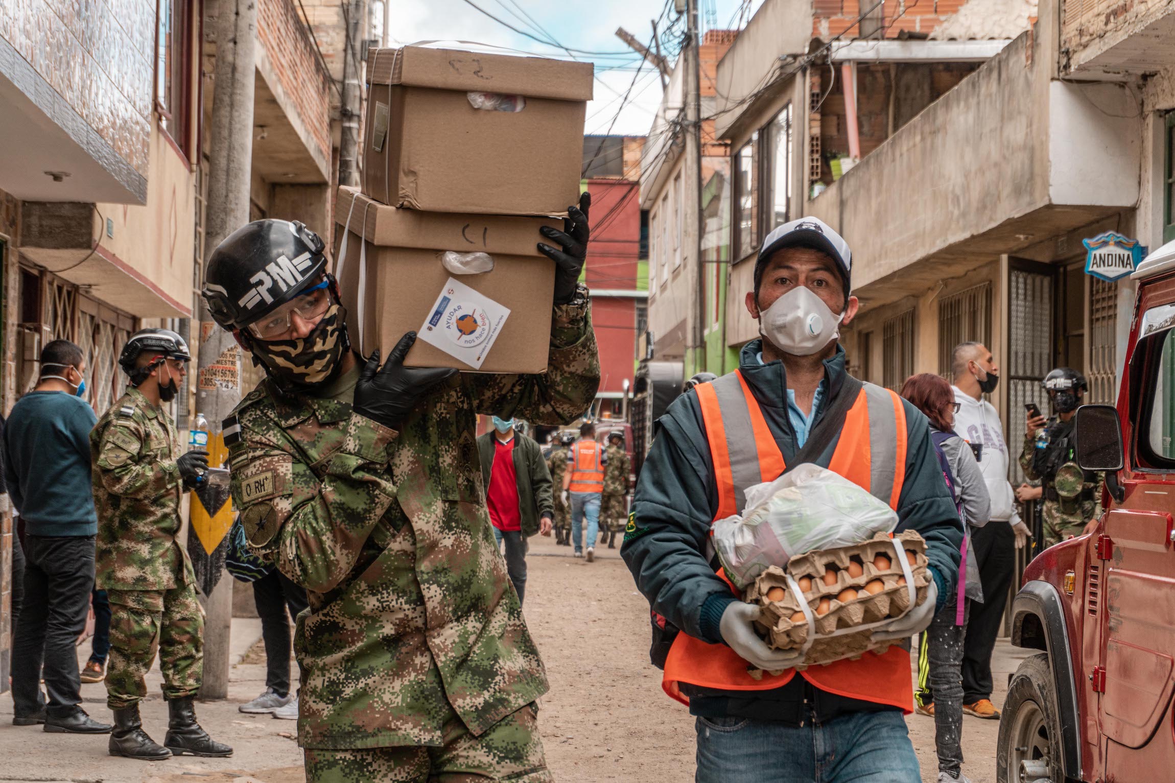 Unidos por Fontibón a través de Bogotá Solidaria en Casa