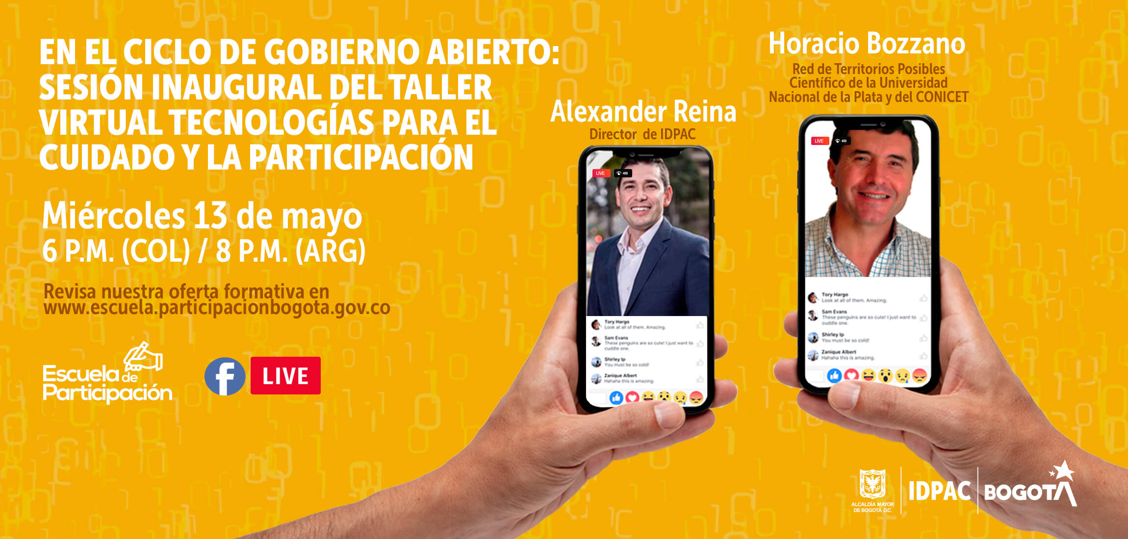 Colombia y Argentina comparten experiencias de cuidado, participación y tecnología