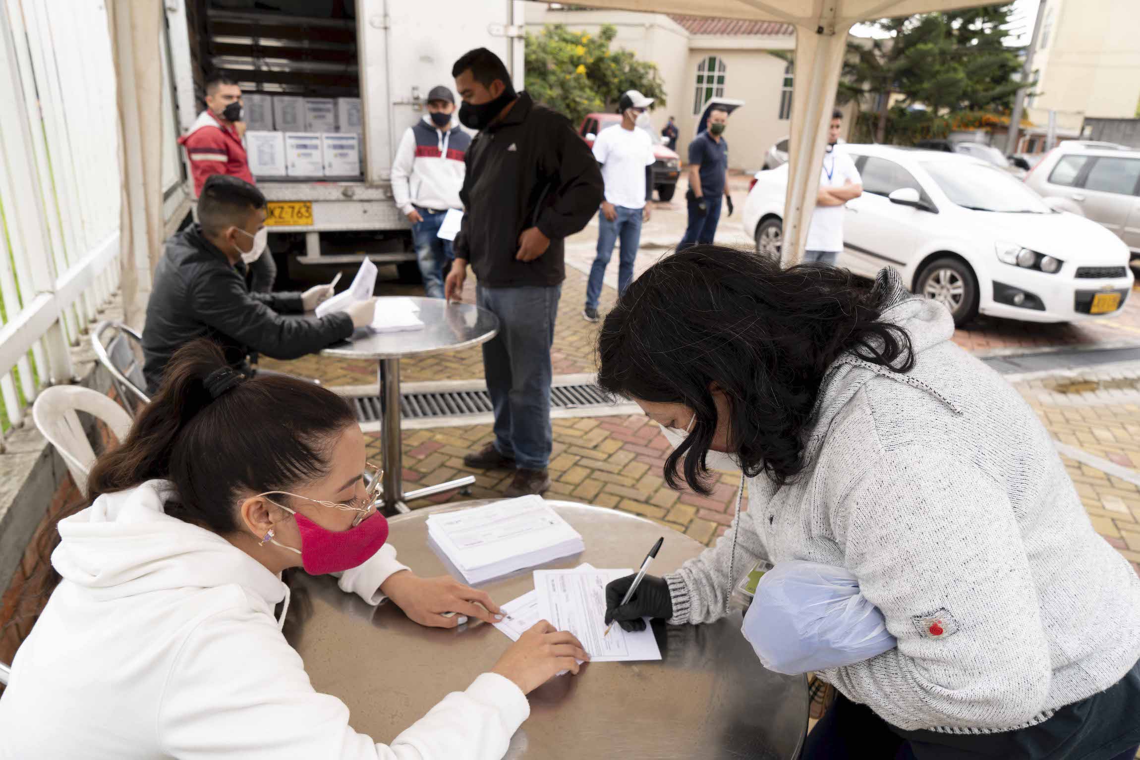 Nueva jornada de Entrega de Apoyos Solidarios en Puente Aranda