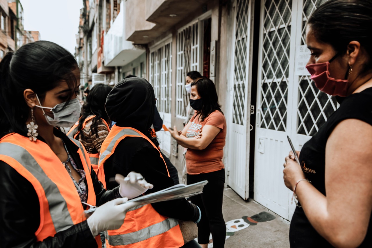 IDPAC entrega mercados en la localidad de Teusaquillo