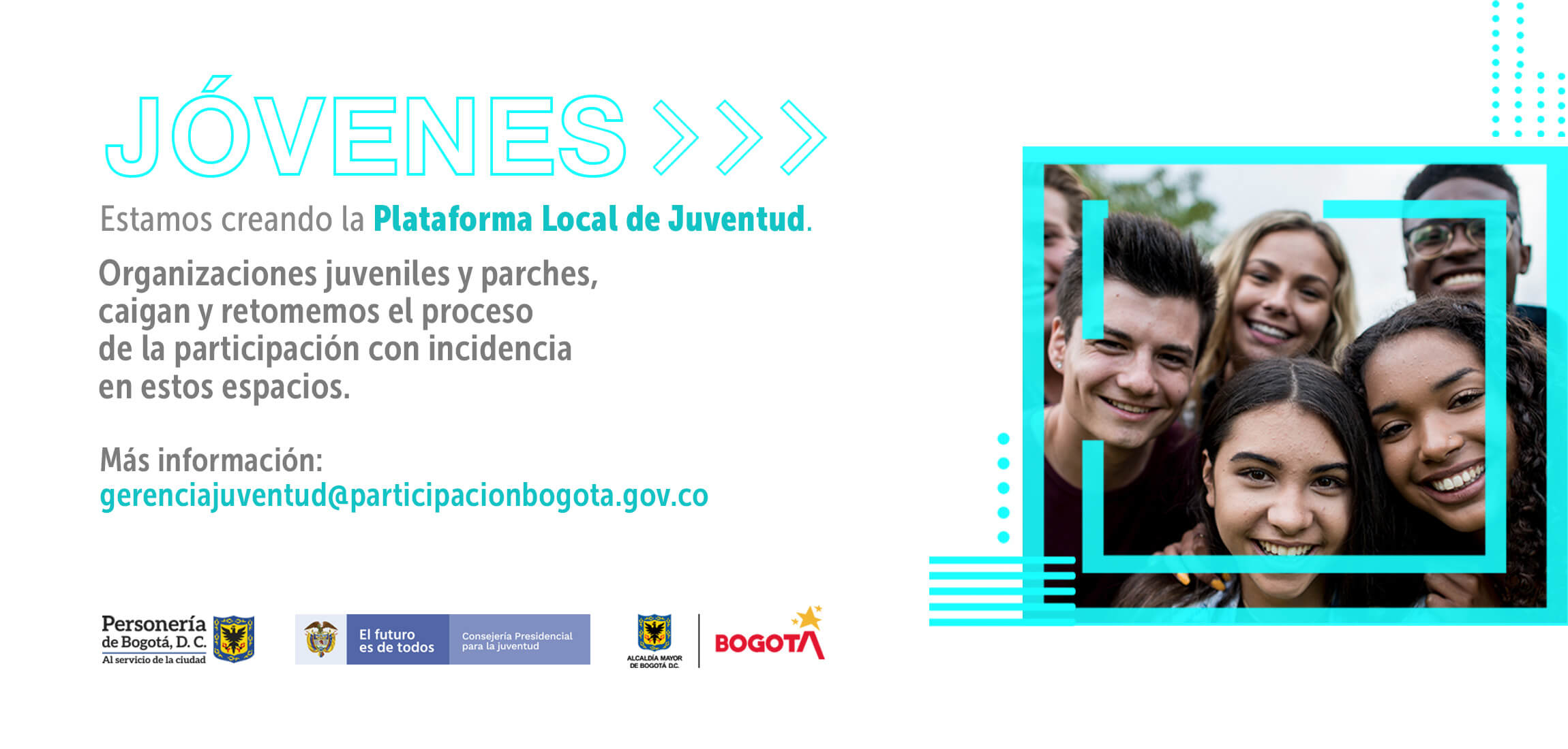 Participa en la actualización de las Plataformas Locales de Juventud 