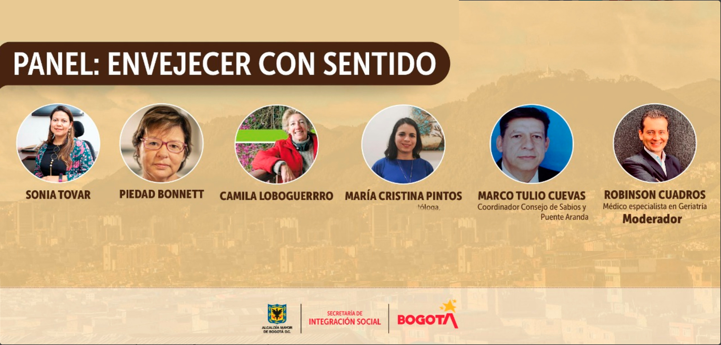 Bogotá, 27 de agosto de 2020. “Envejecer con sentido” fue el tema del Facebook Live que se realizó hoy 26 de agosto a las 10:00 a.m. en el marco de las actividades que se realizan interinstitucionalmente para celebrar el Mes del Envejecimiento y de la Vejez. 