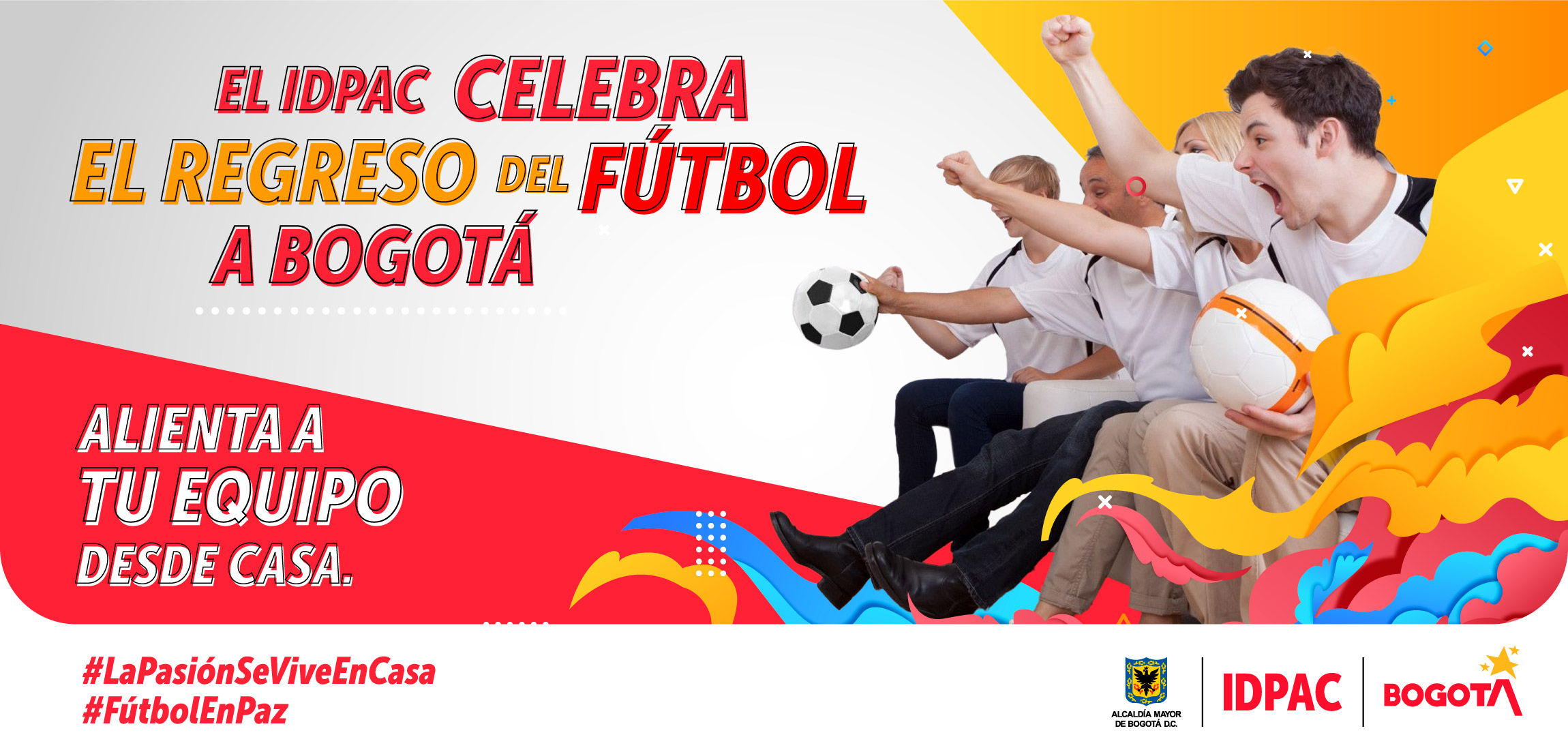 IDPAC celebra el retorno del fútbol a Bogotá