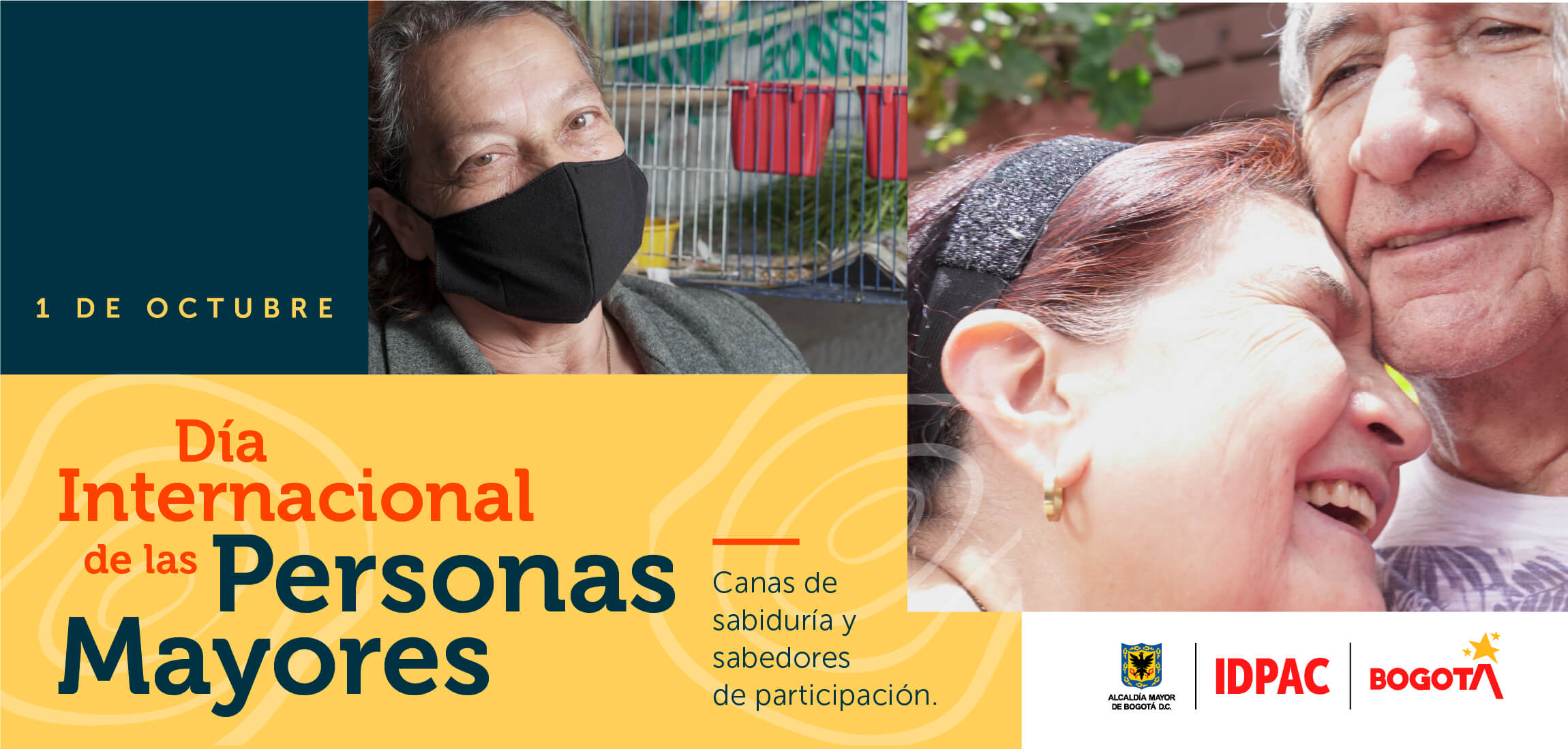 Día Internacional de las Personas Mayores, canas de sabiduría y sabedores de participación