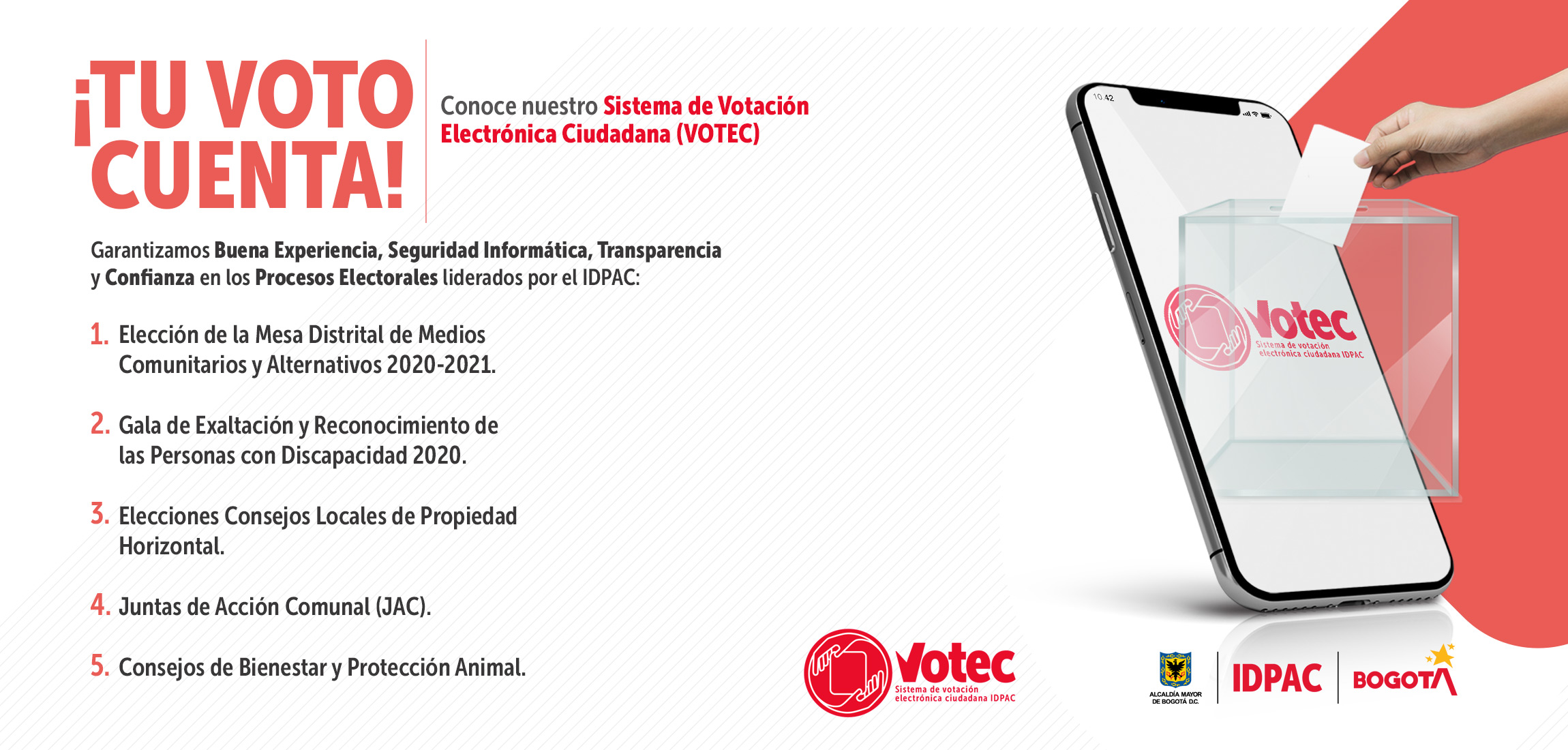 Imagen del Sistema de Votación Electrónica Ciudadana (VOTEC)