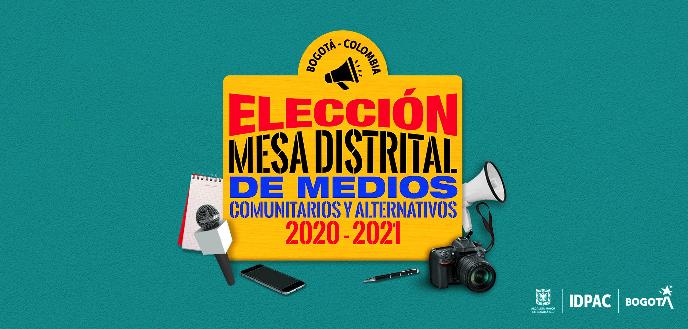 Listado general de inscritos al proceso de elección de la Mesa Distrital de Medios Comunitarios y Alternativos 2020-2021