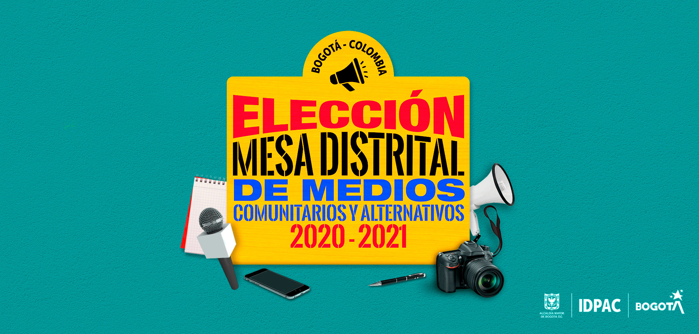 Se cierran las inscripciones para la Elección de la Mesa Distrital de Medios Comunitarios y Alternativos 2020 - 2021