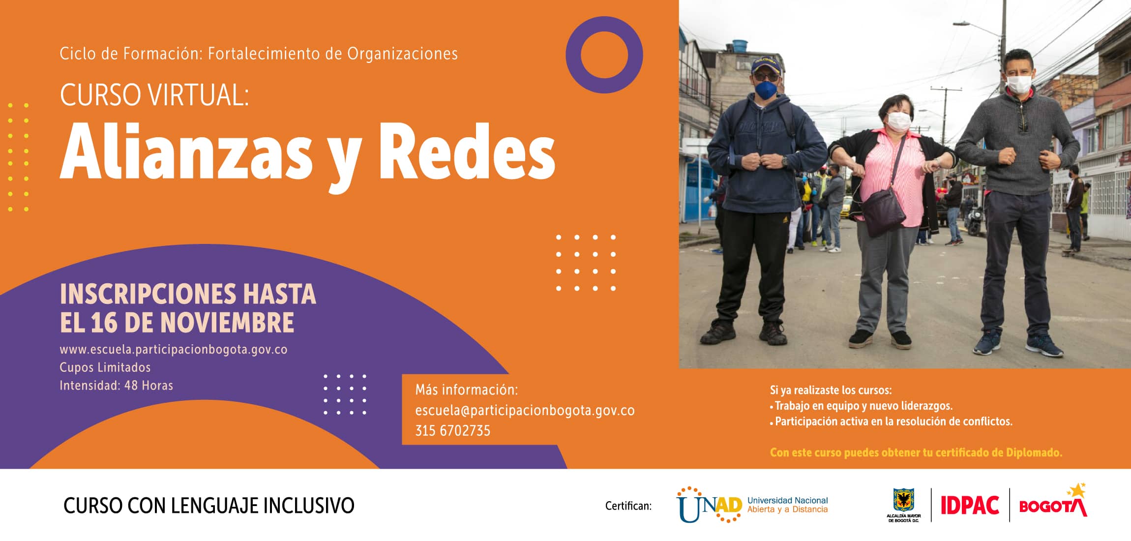 Tercer curso virtual gratuito: ‘Alianzas y Redes’