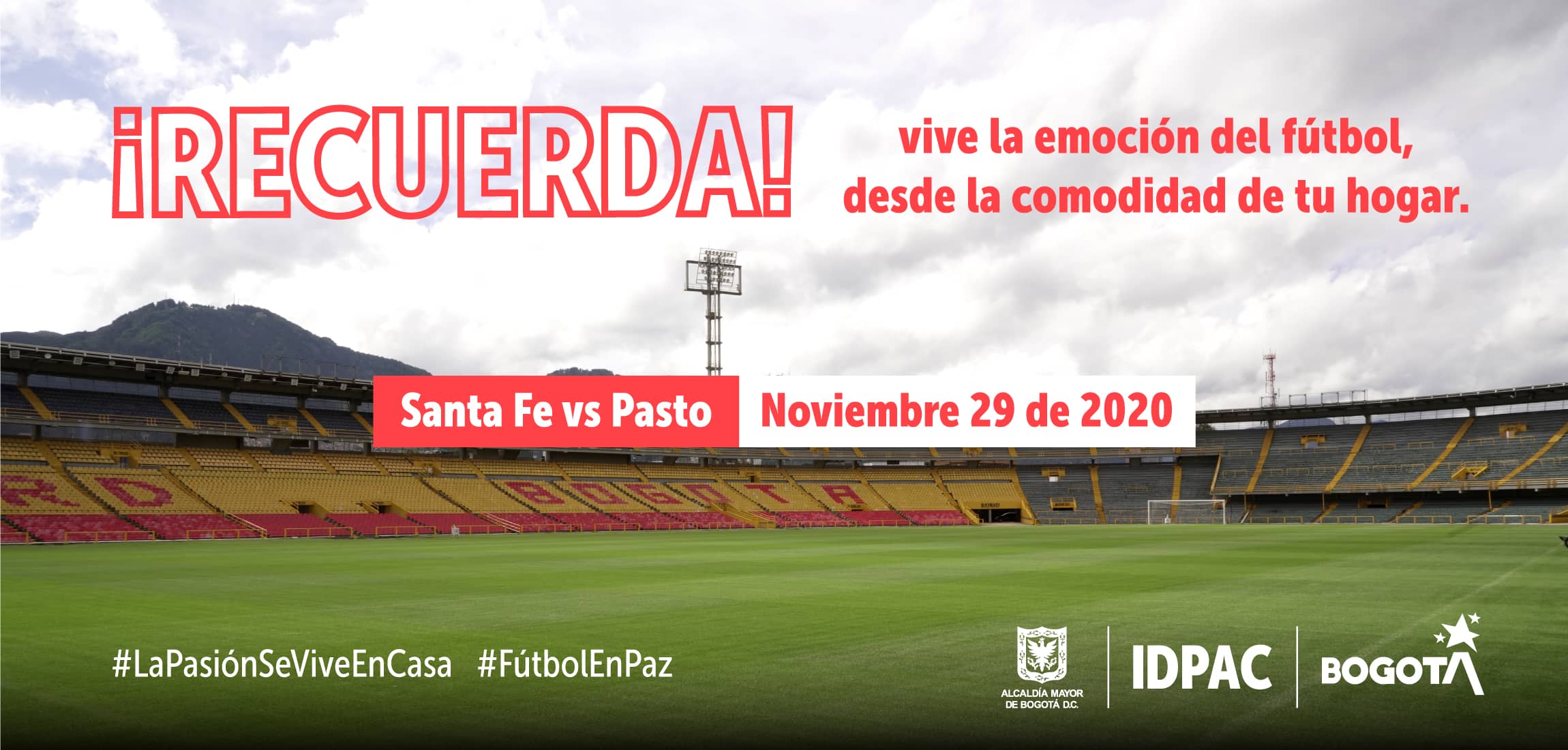 Santa Fe busca su paso a cuartos de final por la Liga Betplay ante Pasto