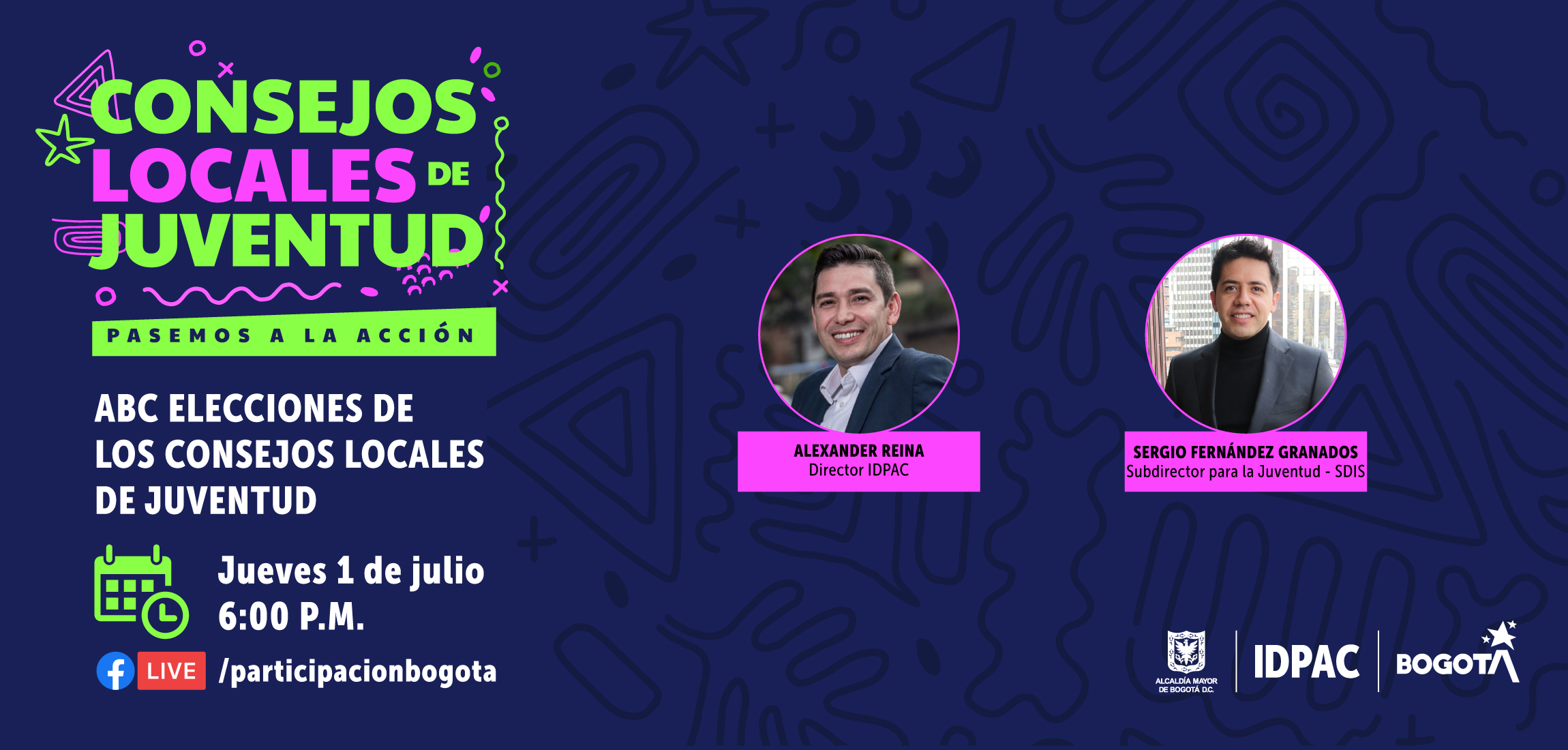 Conéctate al Facebook Live: ‘ABC Elecciones de los Consejos Locales de Juventud’ 