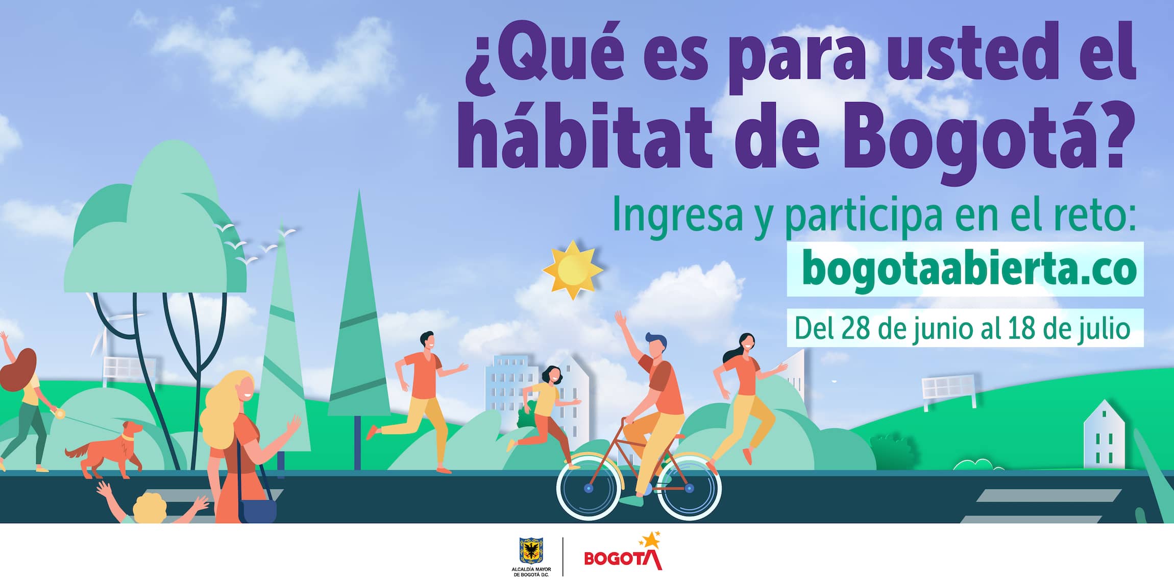 Participe en el reto: ‘¿Qué es para usted el hábitat de Bogotá?’