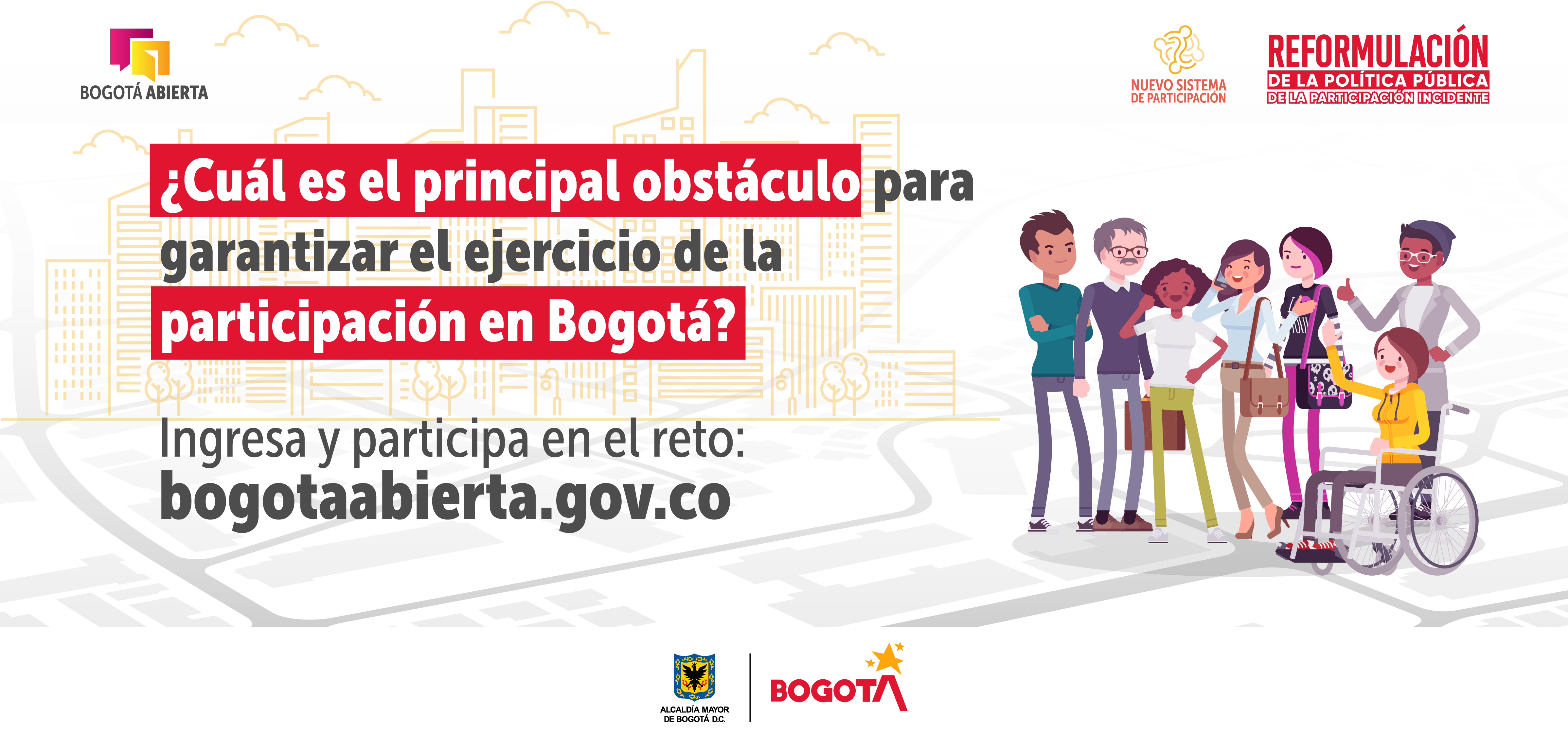 ¿Cuál es el principal obstáculo para garantizar el Ejercicio de la Participación en Bogotá?