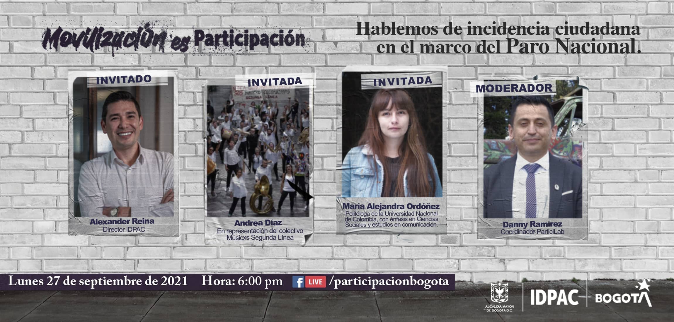 Prográmese con el lanzamiento del Paper: Movilización es Participación