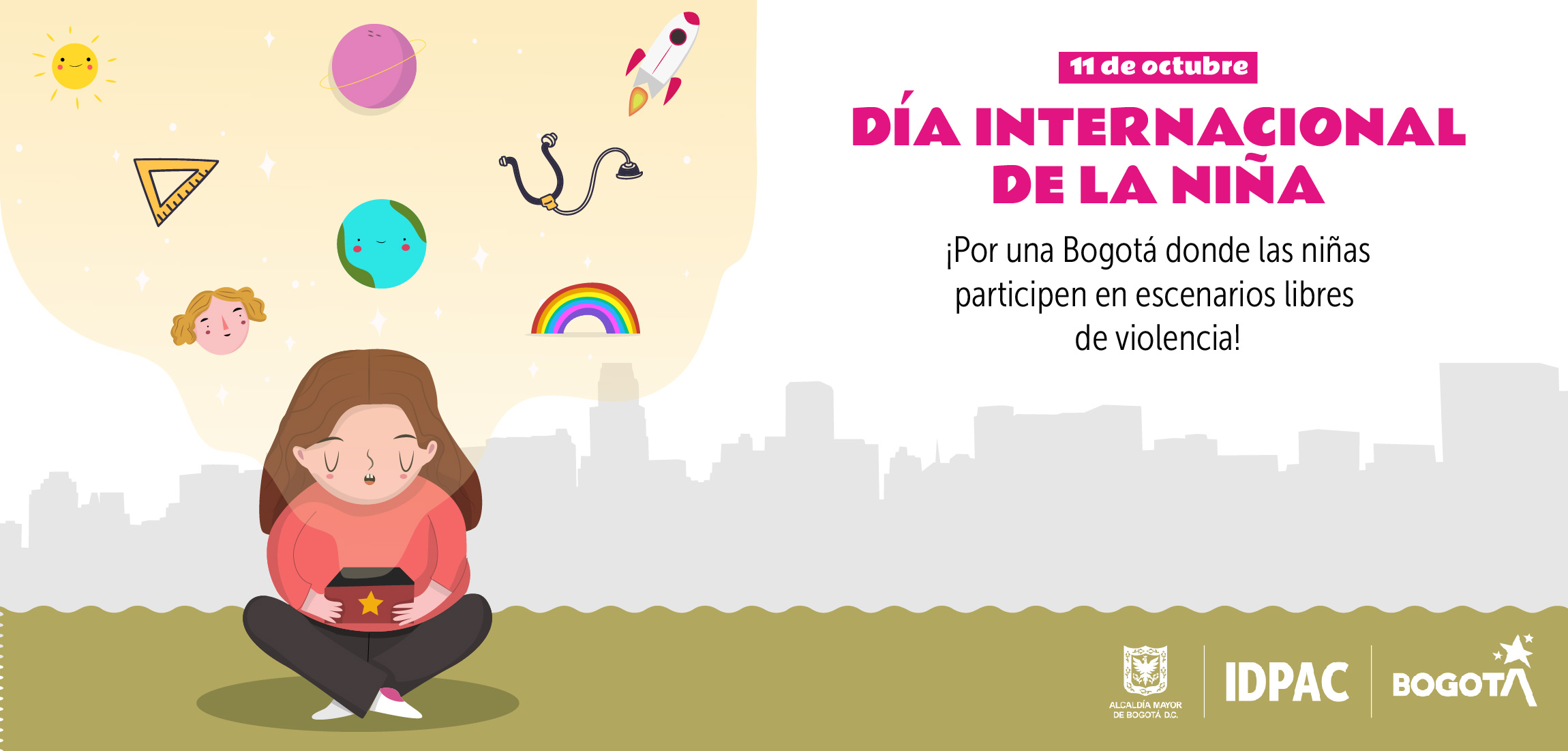 Día Internacional de la Niña, transformadora de ciudad 