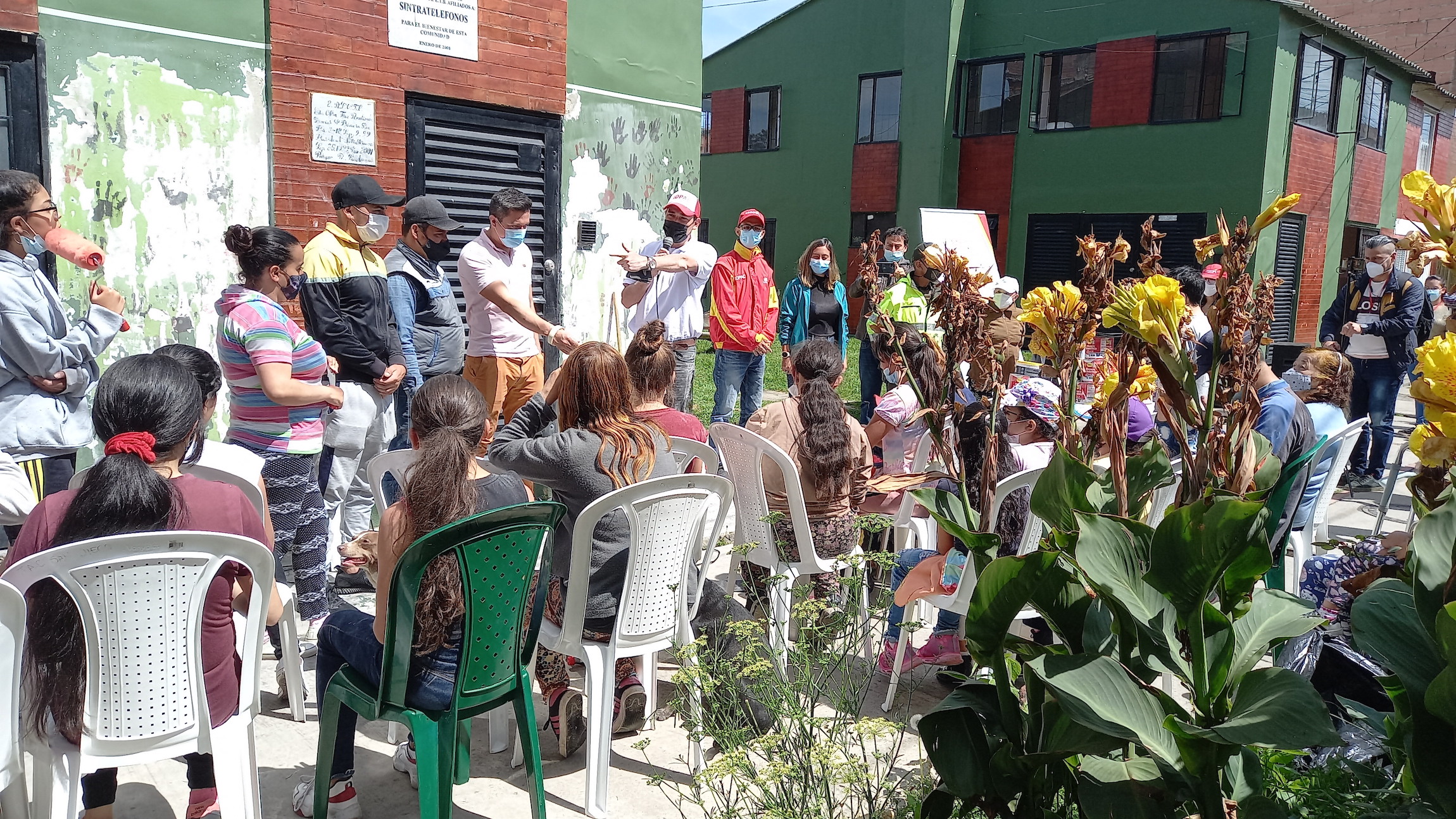 La comunidad le pone la pinta a las JAC: Juntas de Colores