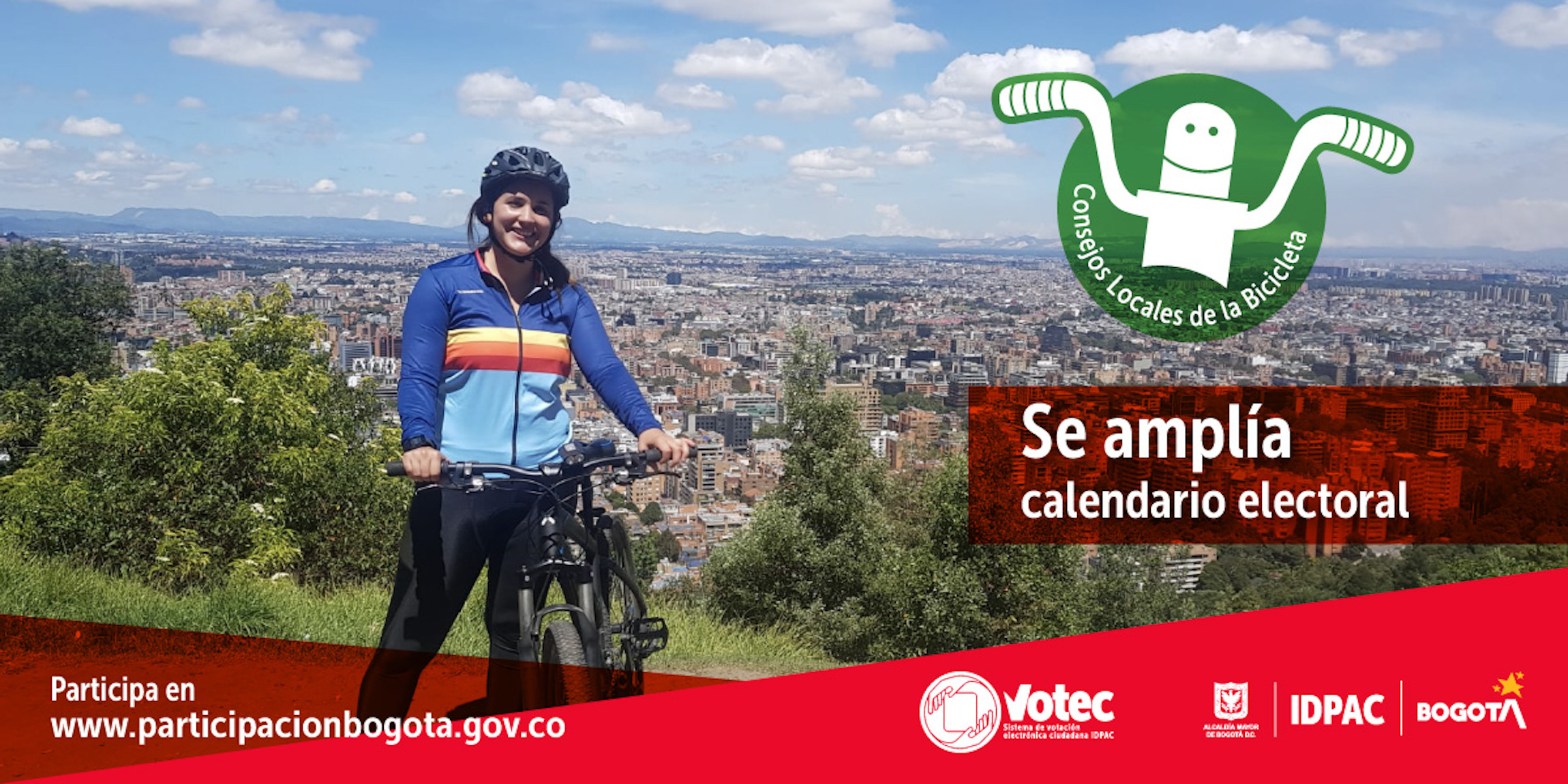 Se amplía calendario Electoral de los Consejos Locales de la Bicicleta