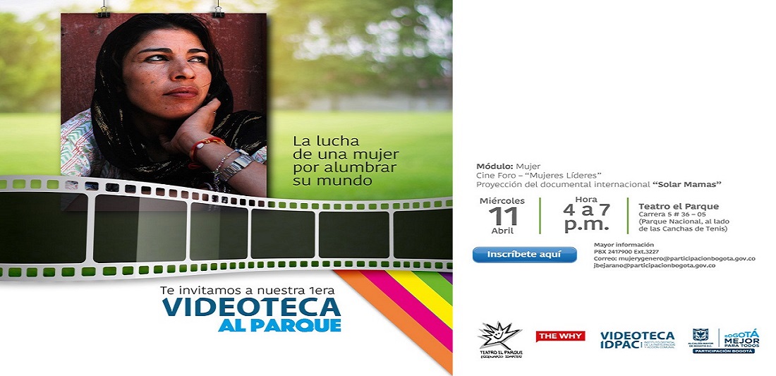 Primera Videoteca al Parque con Cine Foro 'Mujeres Líderes' – ¡Inscríbete!