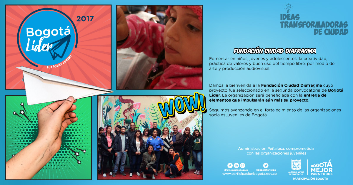 Conoce los proyectos de Bogotá Líder 2017