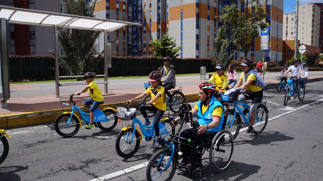 El Día del Padre lo celebramos con el primer ‘Ciclo Paseo Incluyente’