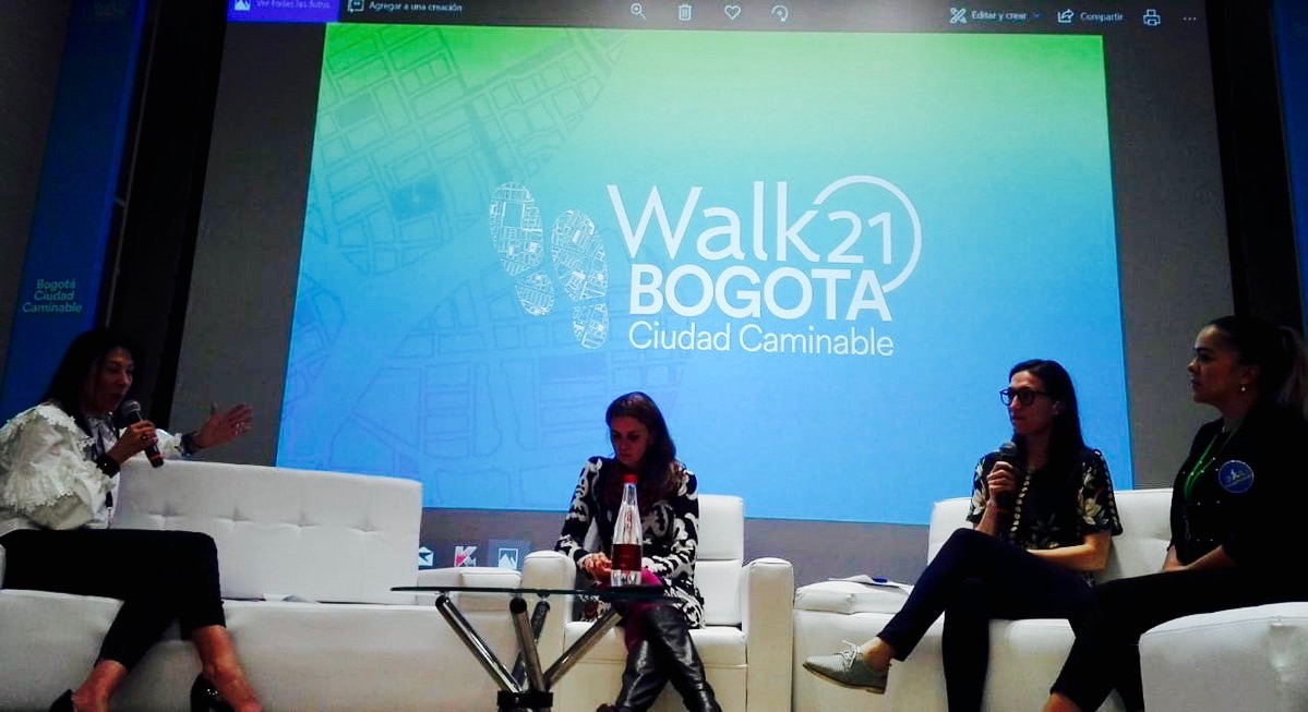 Pacto "Me la Juego por la Zona Rosa" presentó en Walk21 su exitosa estrategia de recuperación de espacios públicos para los caminantes