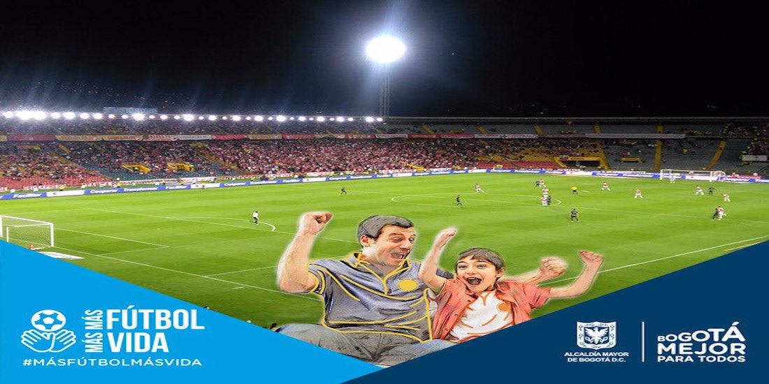 Todo listo para la Semifinal del Fútbol Colombiano y en Bogotá durante los partidos, seremos ‘Hinchas 10’