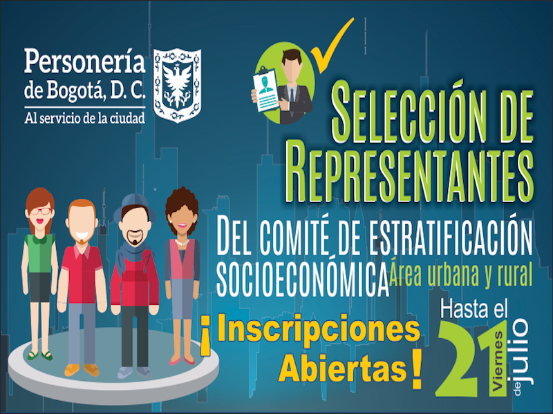 Selección de Representantes del Comité de Estratificación Socioeconómica