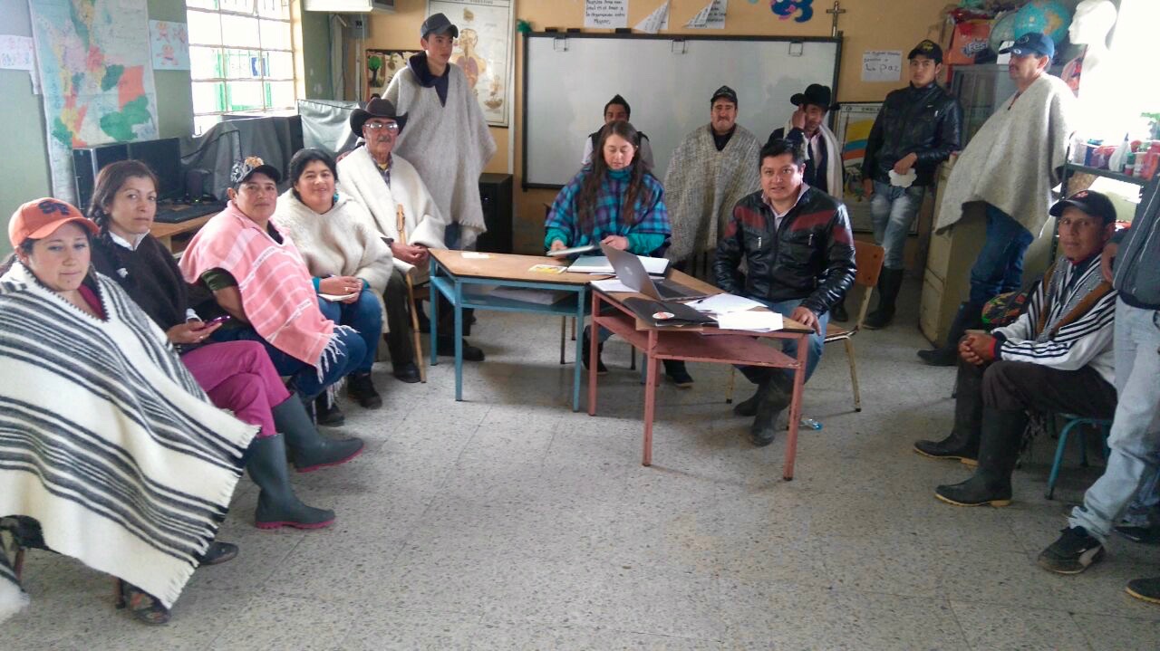 Se realiza jornada de radicación de proyectos para el fortalecimiento de la comunidad rural en Sumapaz