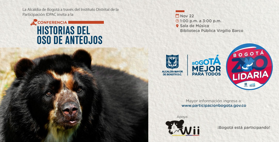 conferencia “Historias del Oso de Anteojos