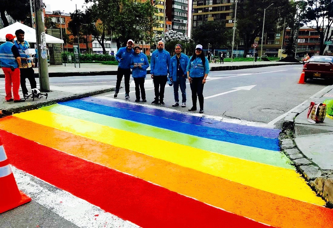 En las calles de Chapinero pintaremos los colores de la diversidad para decirle no a la discriminación