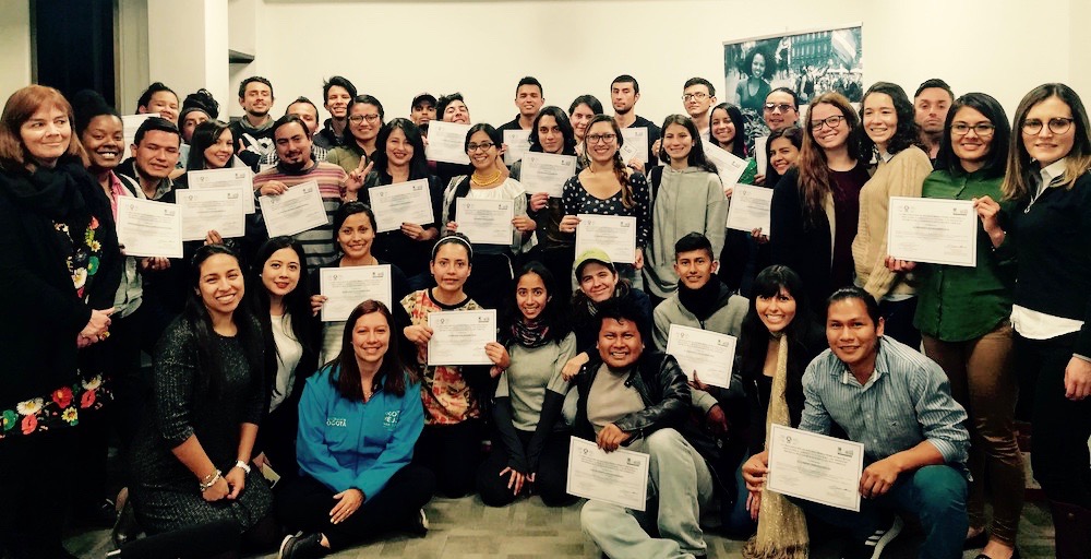 ¡Felicitaciones a nuestros jóvenes líderes! avanzamos en el fortalecimiento de organizaciones juveniles