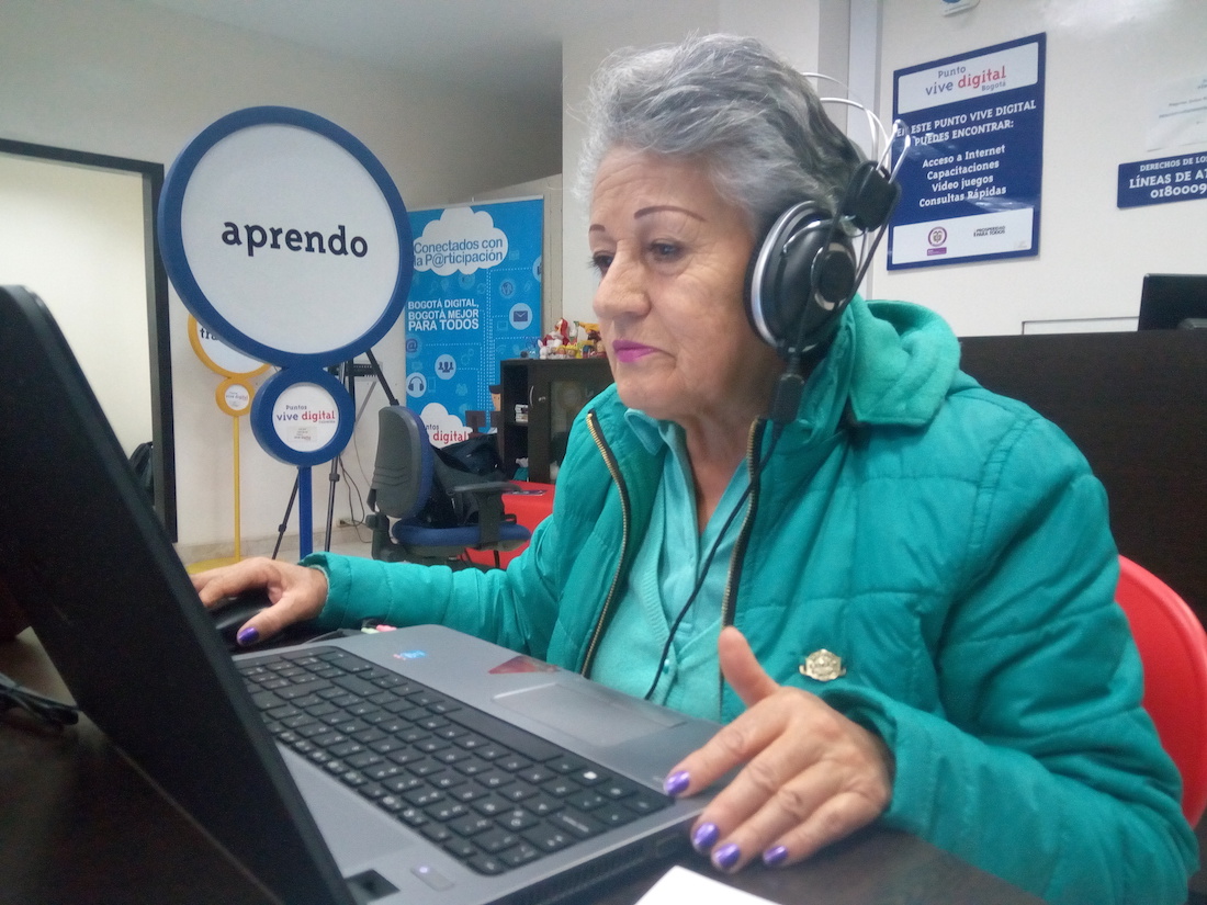 La Cyber-abuela estudiante del IDPAC