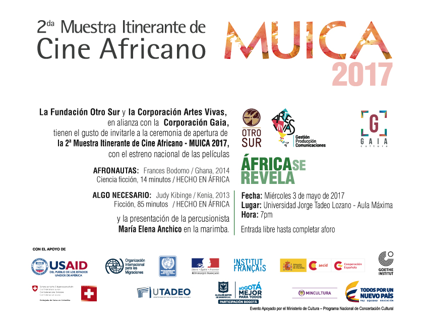 Segunda Muestra Itinerante de Cine Africano